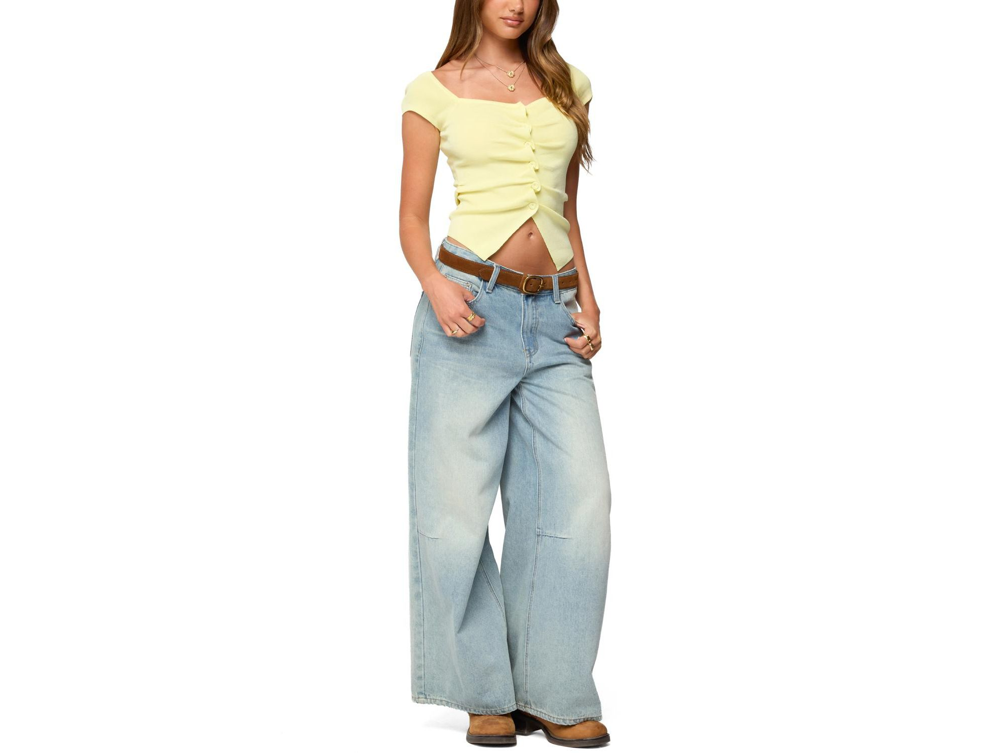 Lilibet Sweetheart Button Up Top — Image 5
