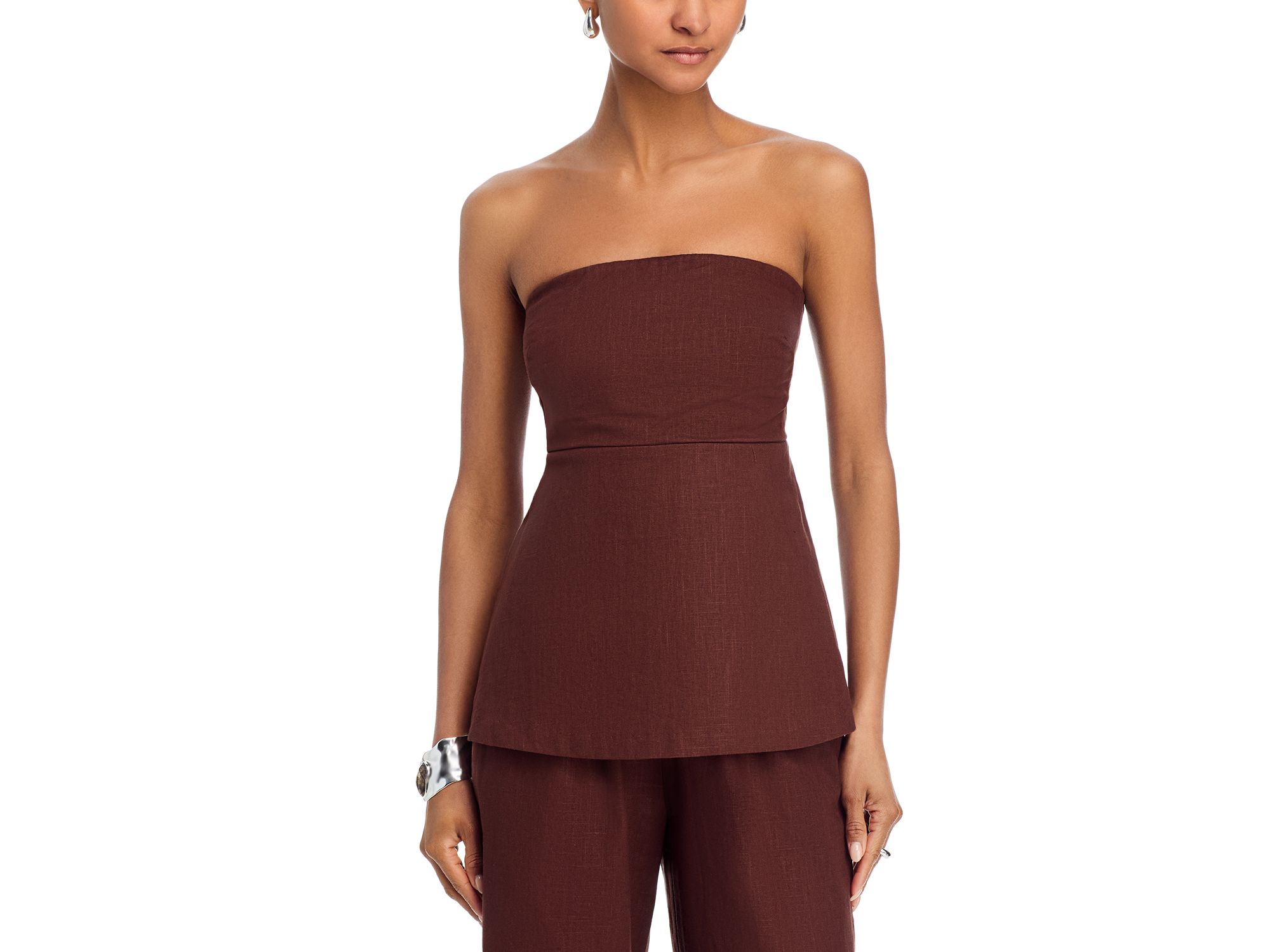 Barbara Smocked Strapless Top & Barbara Pants — Image 5