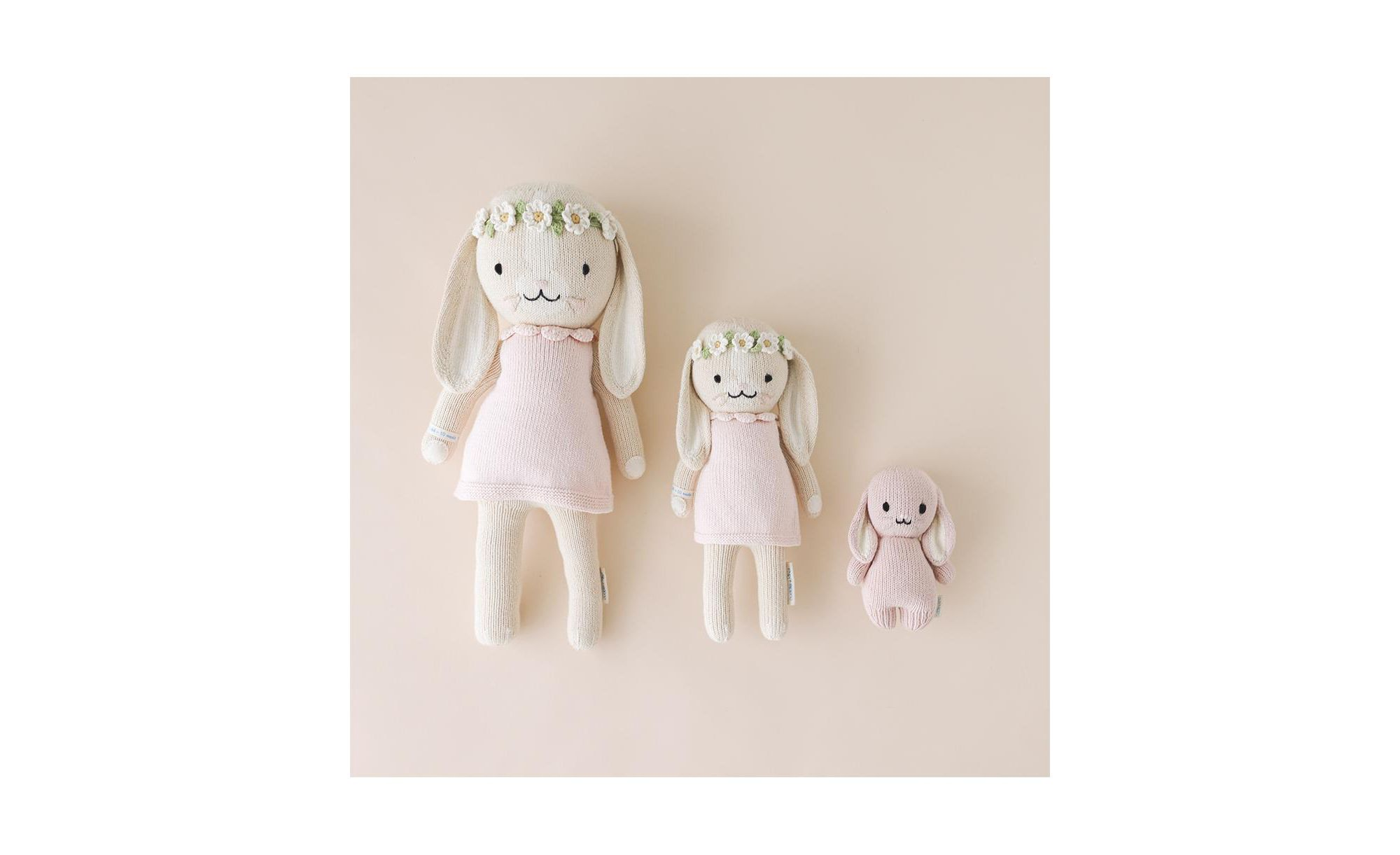 cuddle+kind Baby Bunny Rose 0 - Ages 0-24 Months — Image 7