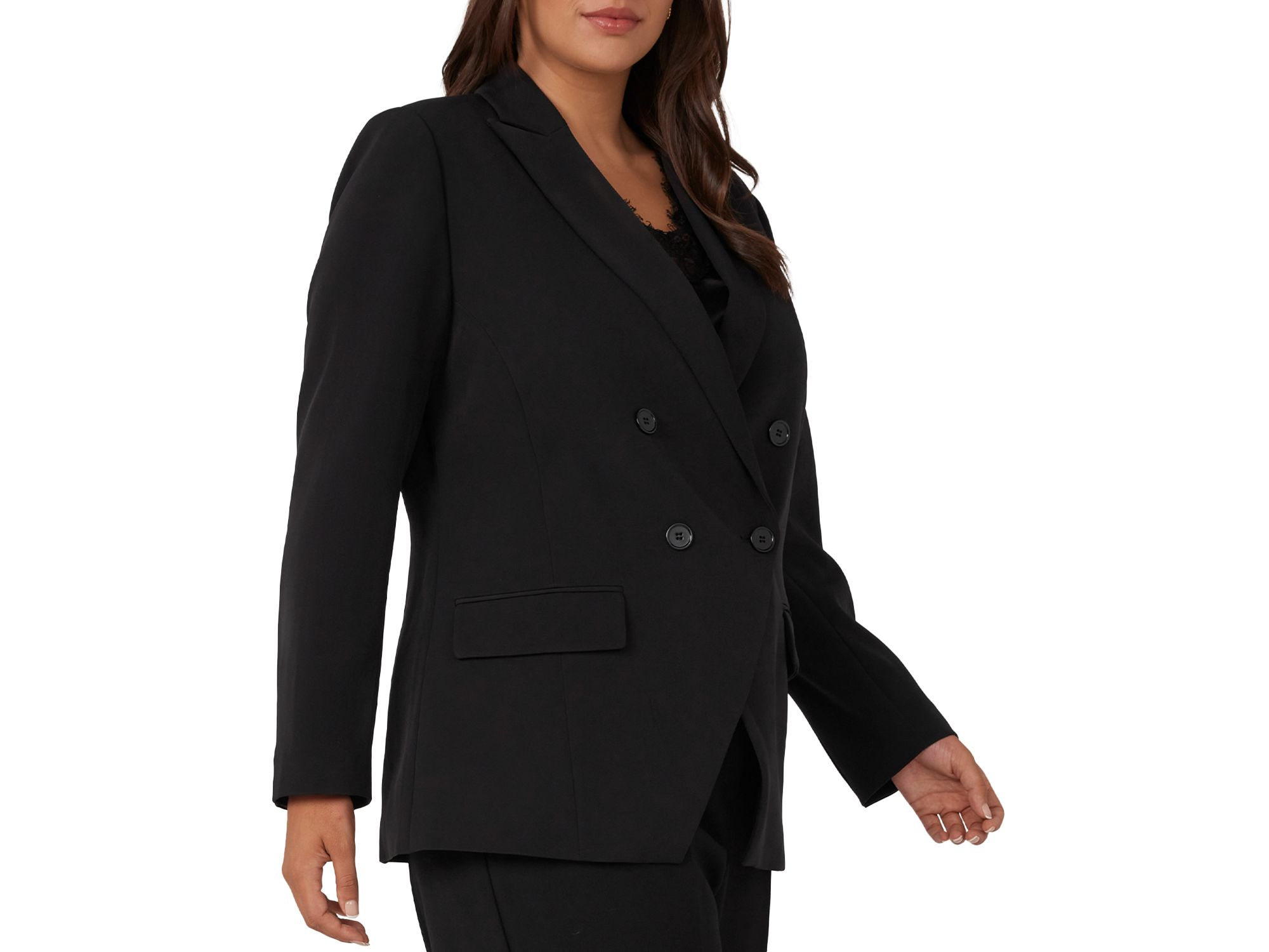 Plus Sophie Double Breasted Blazer — Image 3