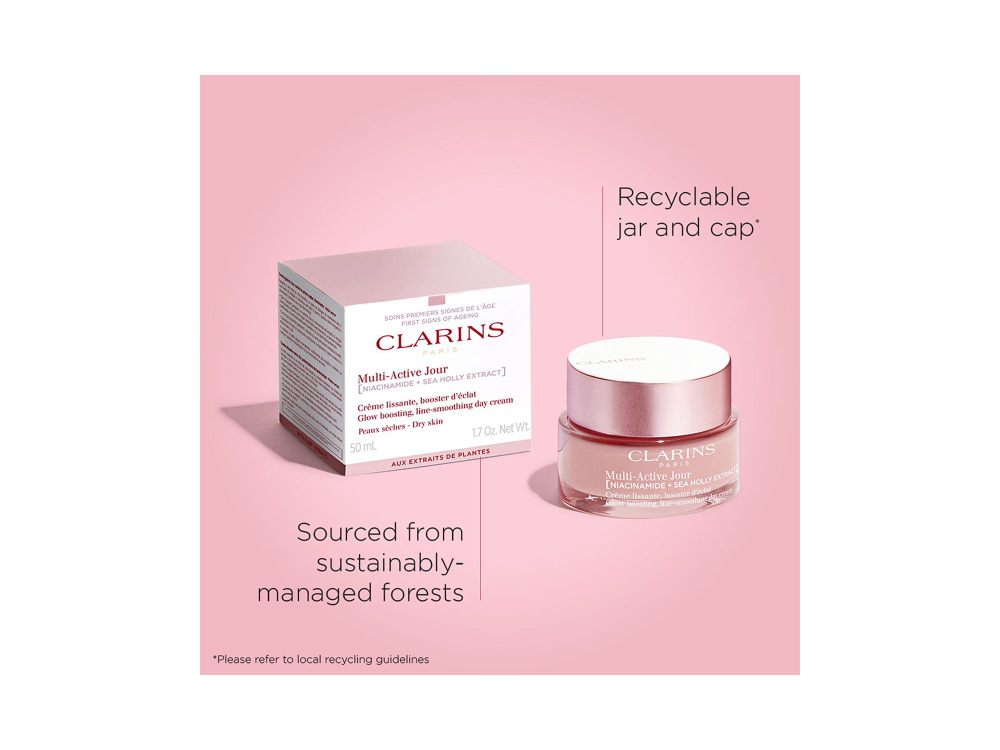 Multi Active Day Moisturizer for Lines, Pores & Glow with Niacinamide - Dry Skin 1.7 oz. — Image 10