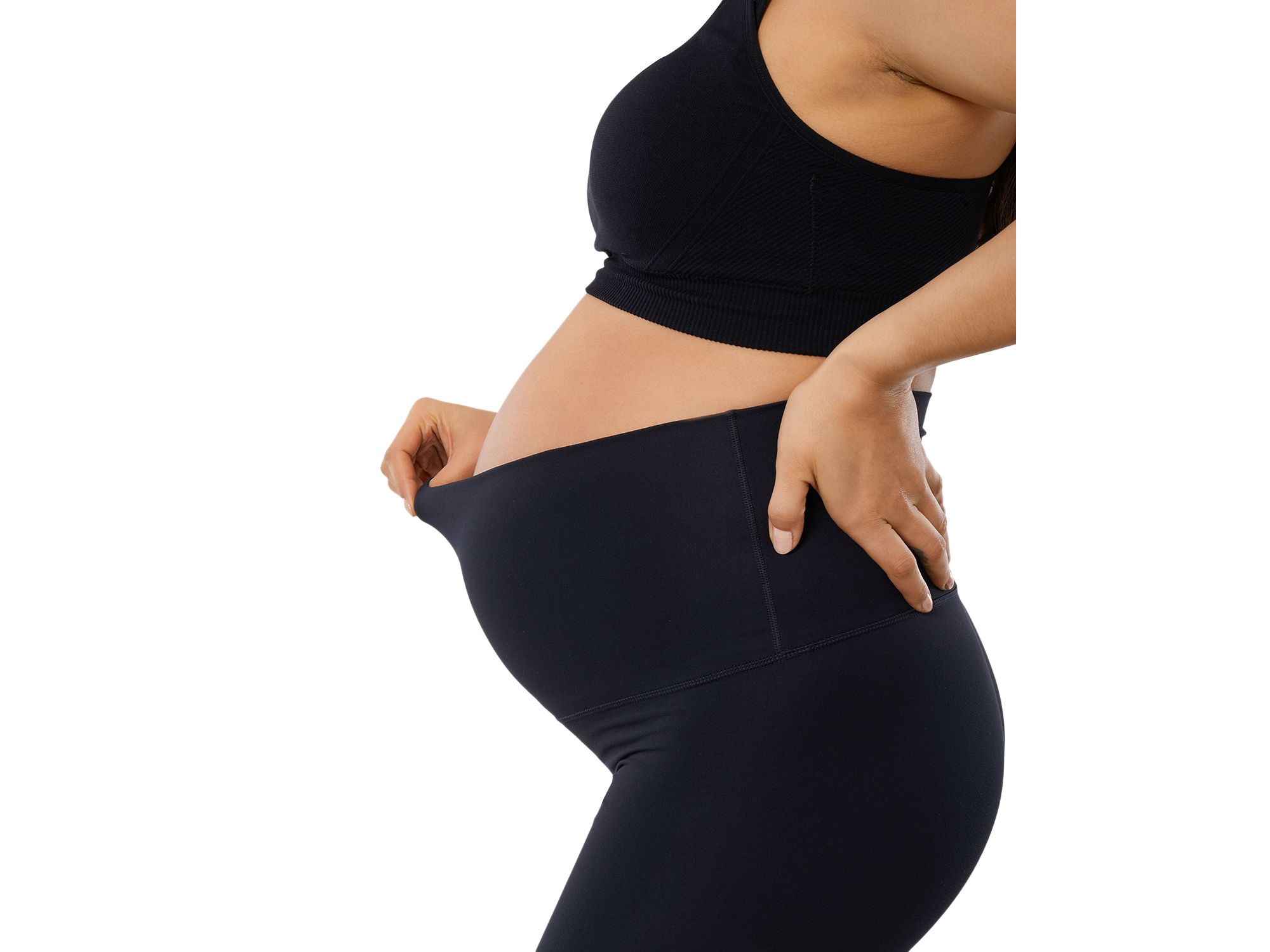 Fold-Down Active Leggings, Set of 2 — Image 3