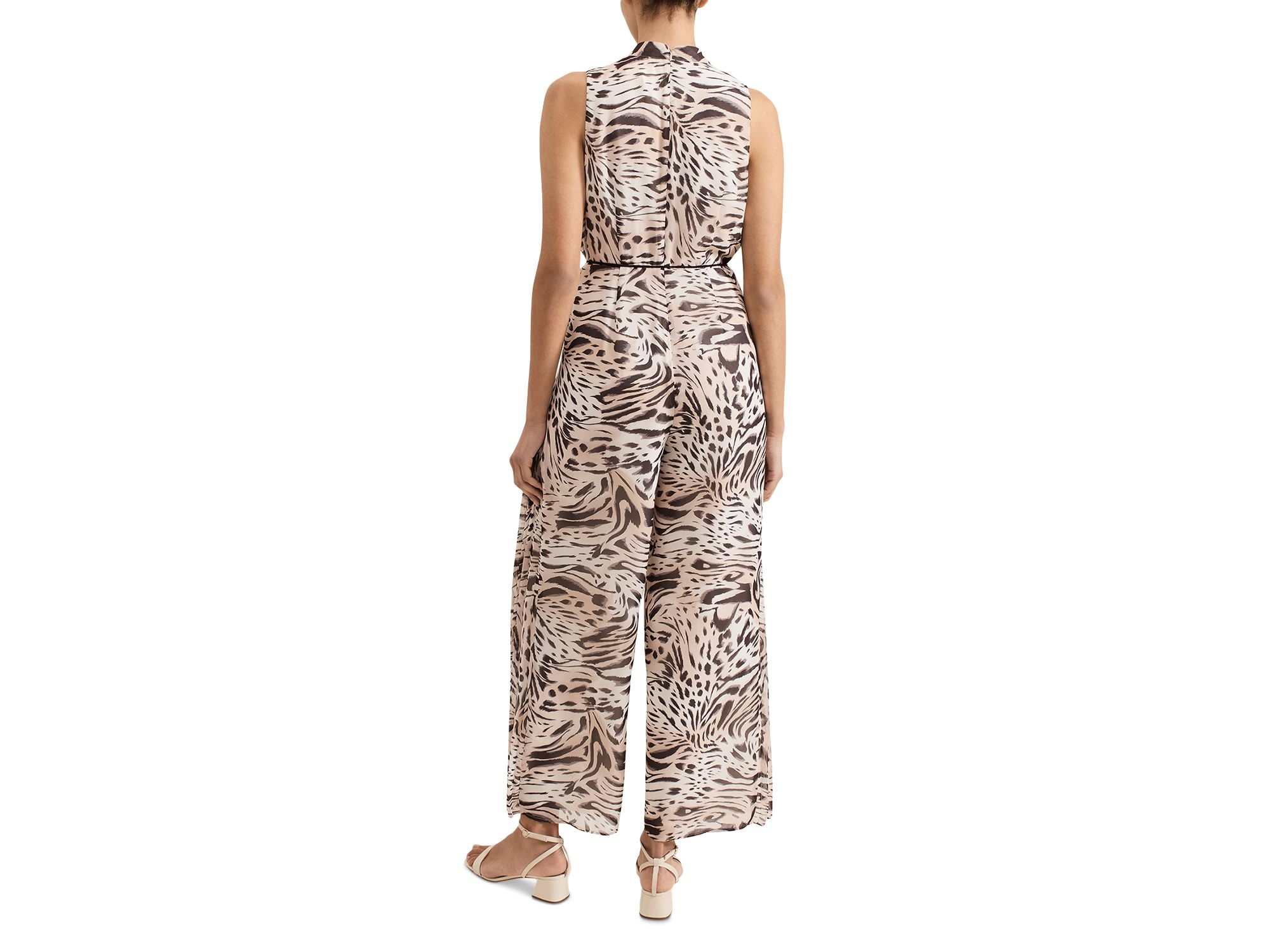 Lorainne Leopard Print Jumpsuit — Image 6