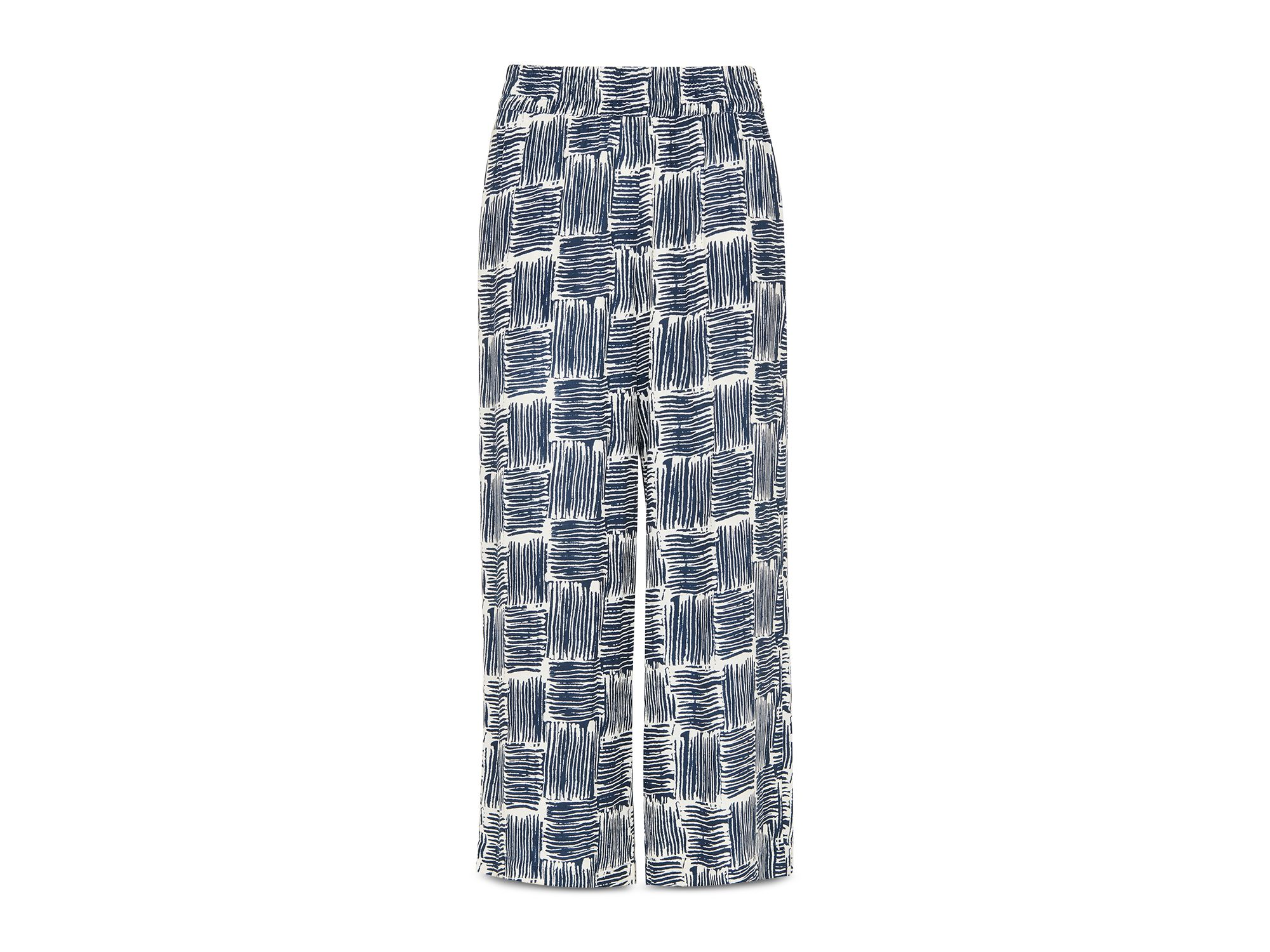 Hatch Squares Cropped Pants — Image 3