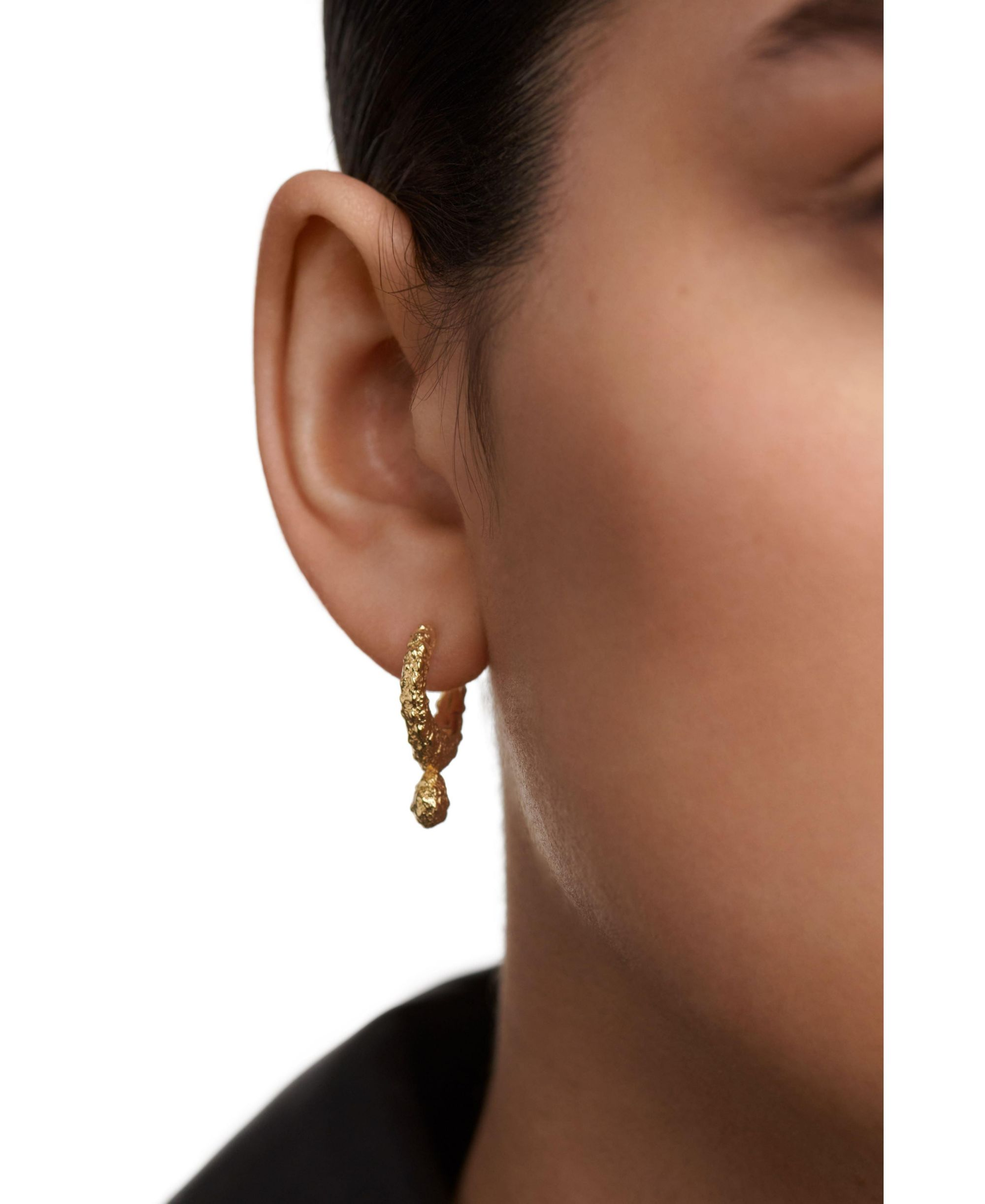 Women's Lava Single Hoop — Image 4
