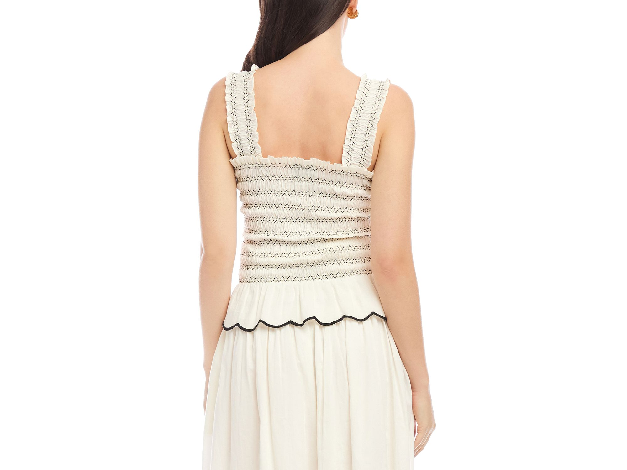 Elliot Smocked Tank Top — Image 5