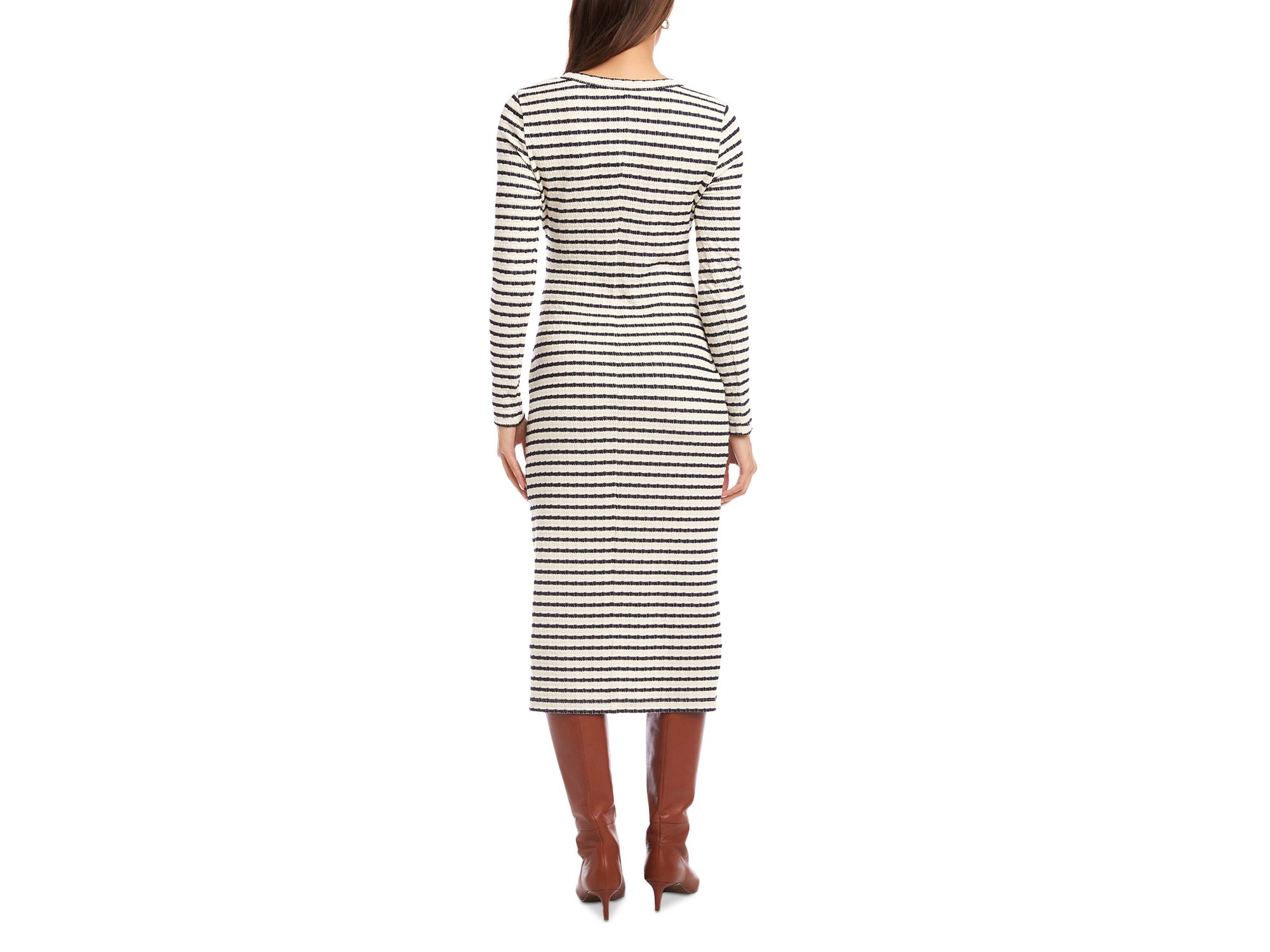 Maddie Long Sleeve Midi Dress — Image 4