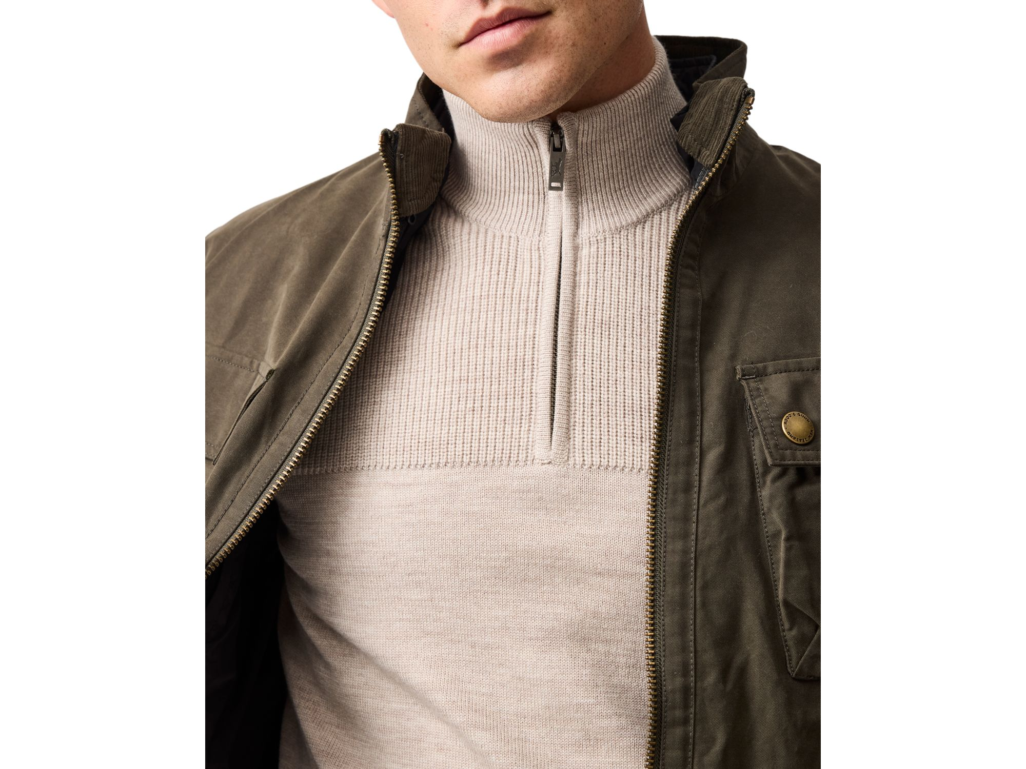 Quail Rise Merino Wool Sweater — Image 3