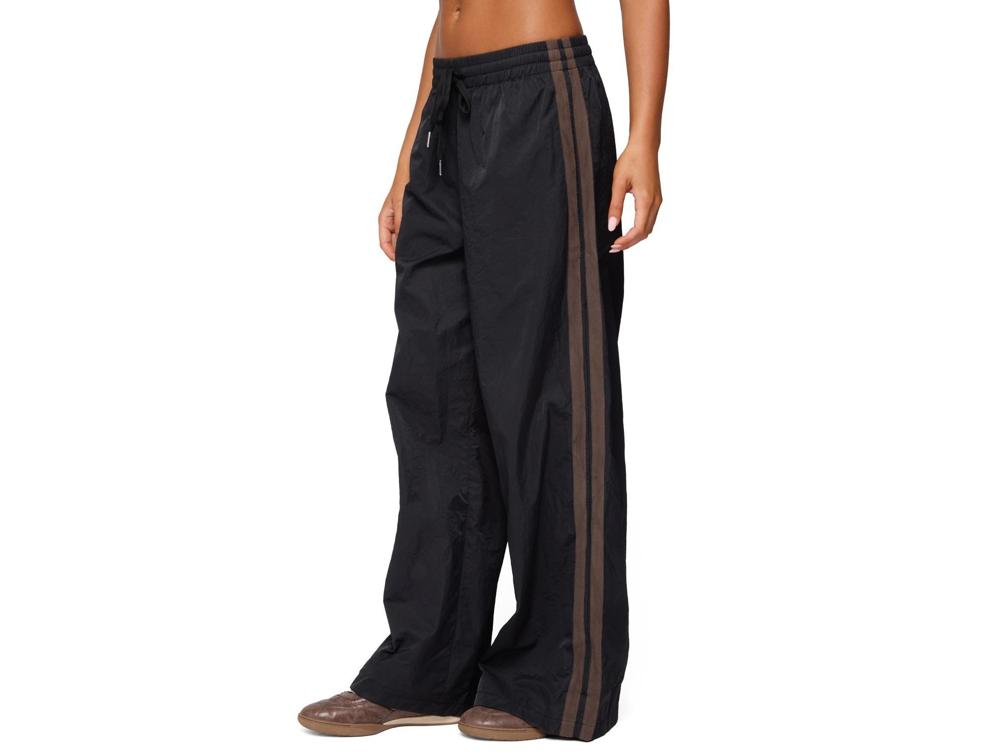 Kieran Stripey Nylon Track Pants — Image 4