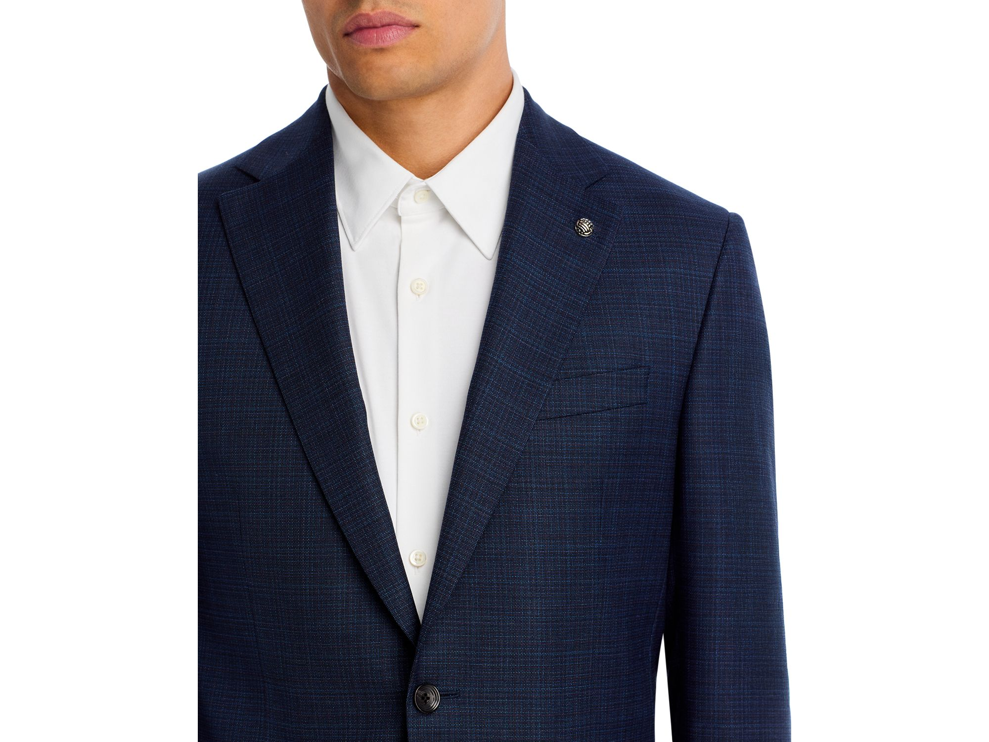 Esprit Regular Fit Screenwave Suit — Image 3