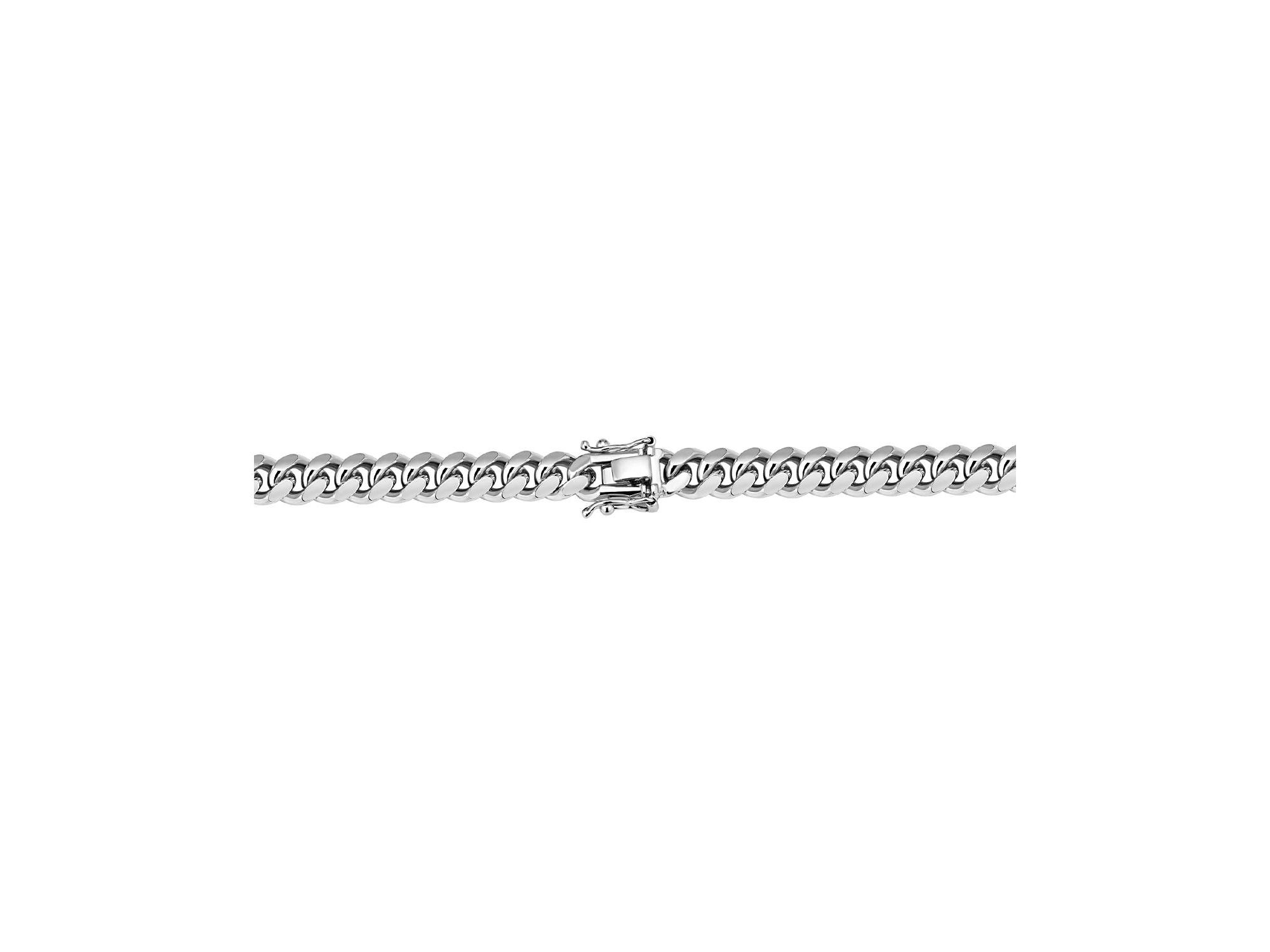 Sterling In Command Cuban Statement Bracelet — Image 6