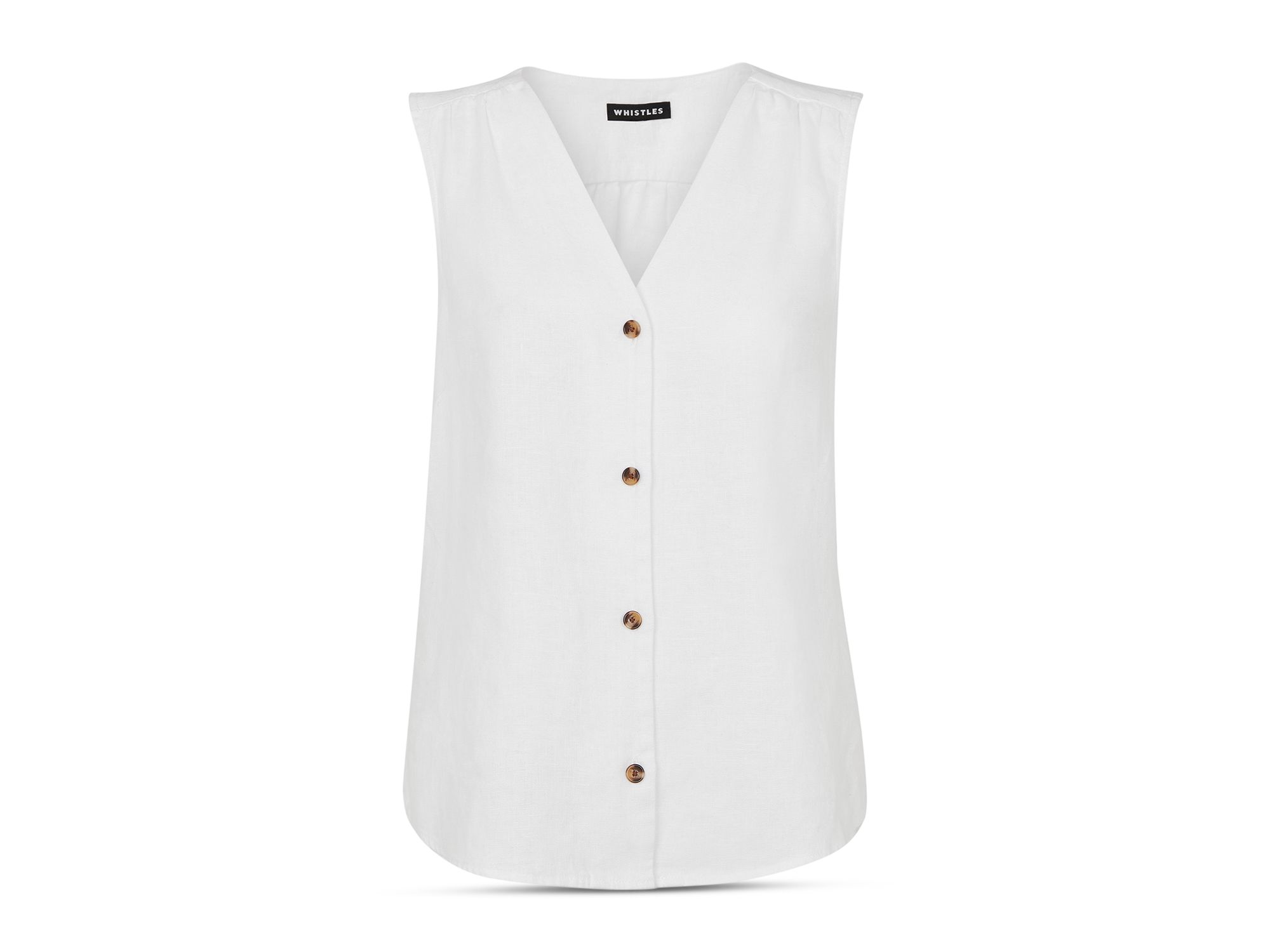 Laura Linen Tank Top — Image 5