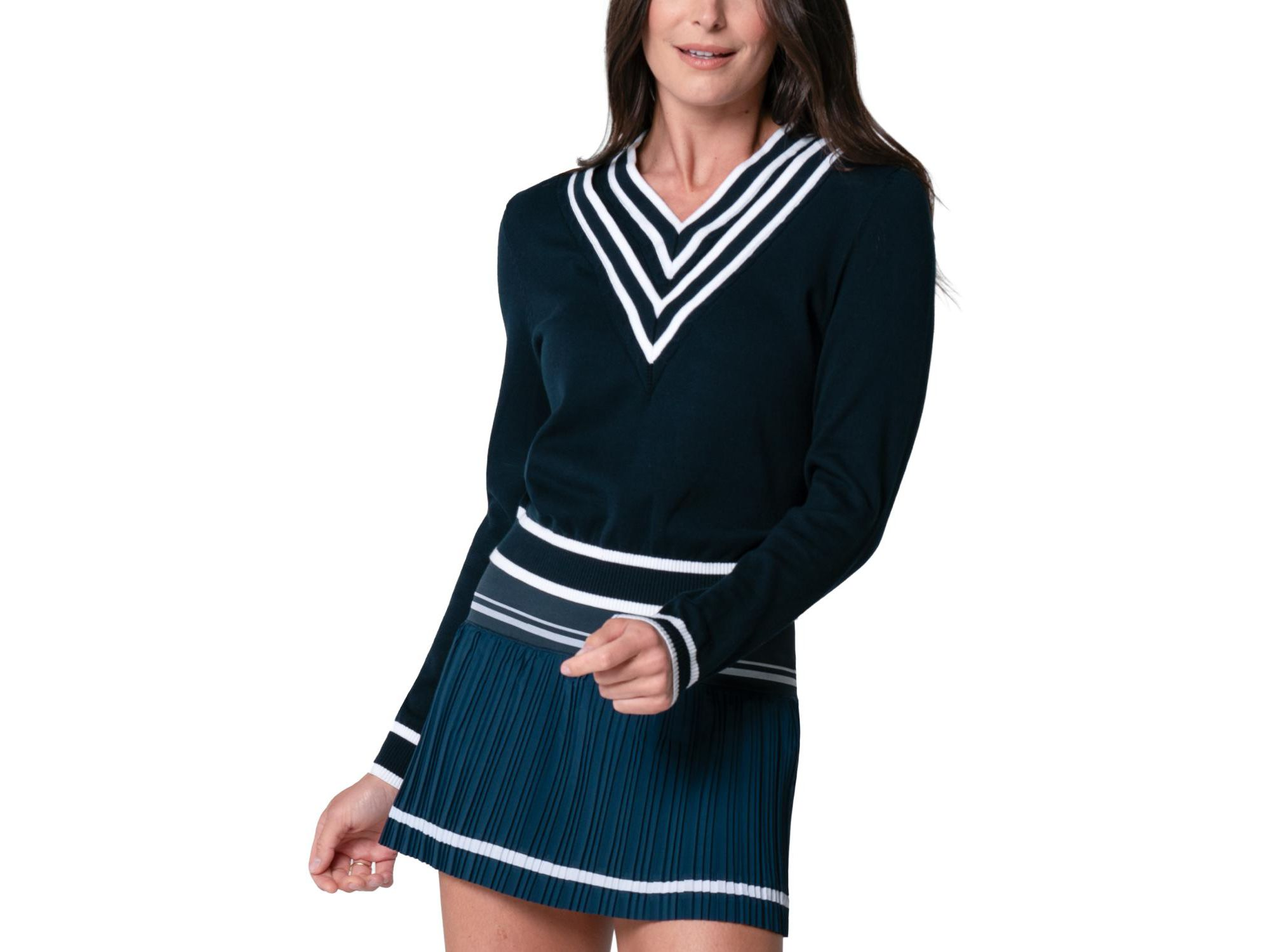 Victory V-Neck Sweater — Image 3