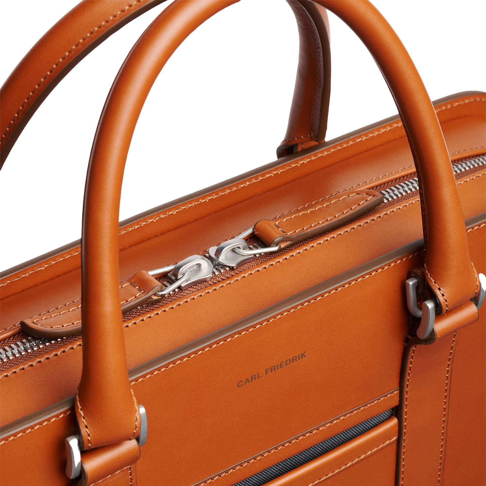 Palissy Leather Briefcase — Image 3