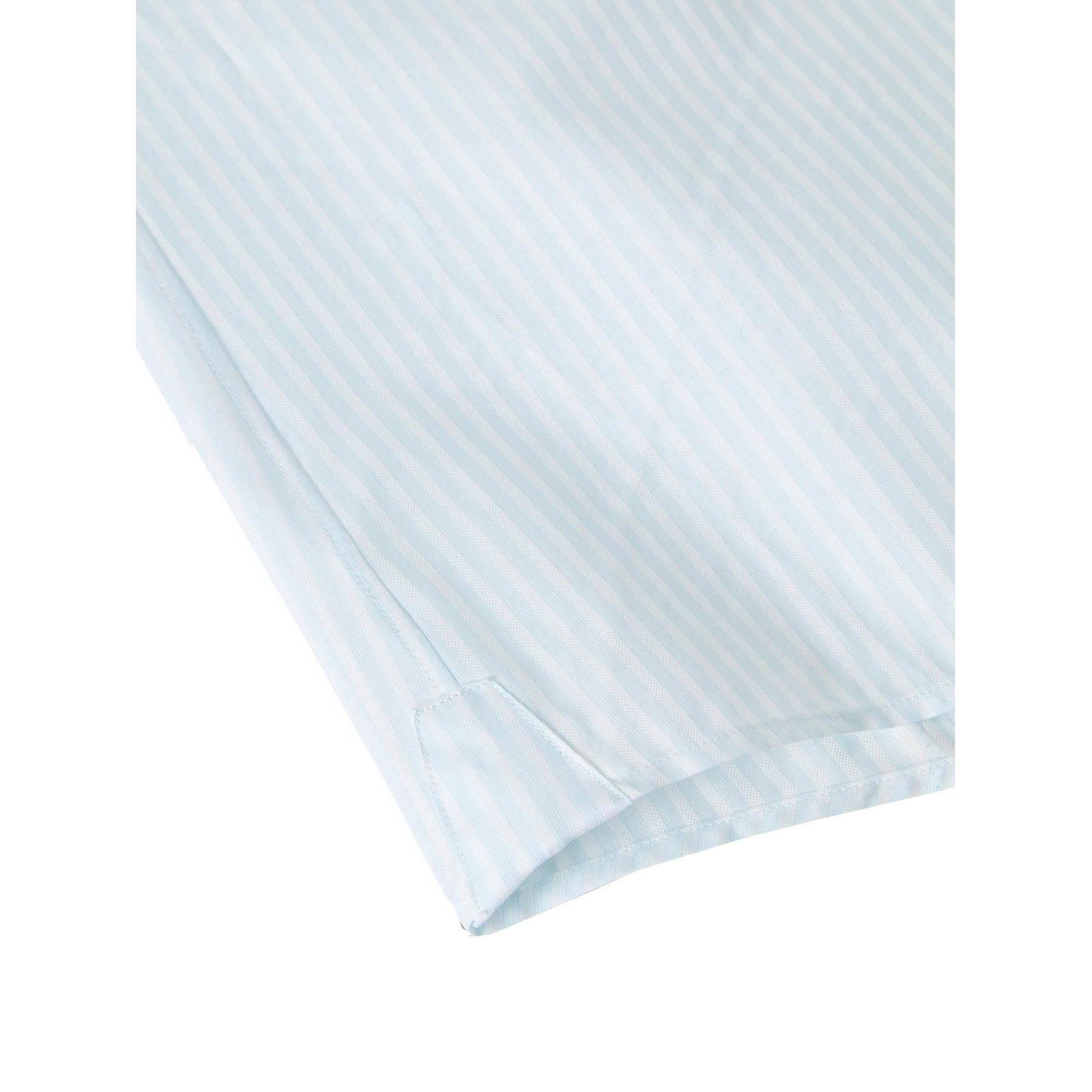 Reynolds Dobby Stripe Contemporary Fit Shirt — Image 4