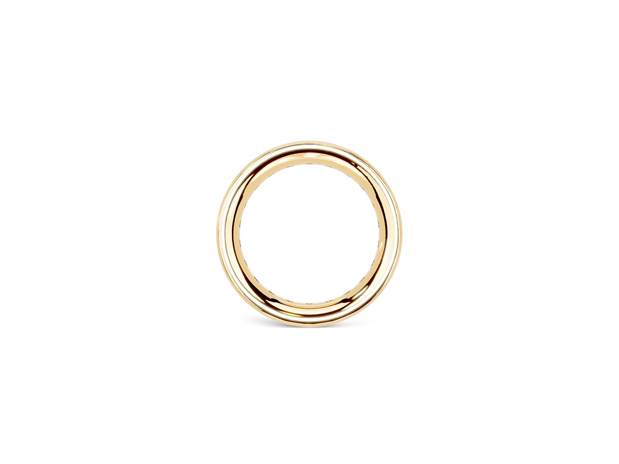 Diamond Channel Set Eternity Band in 14K Yellow Gold, 2.0 tcw — Image 3