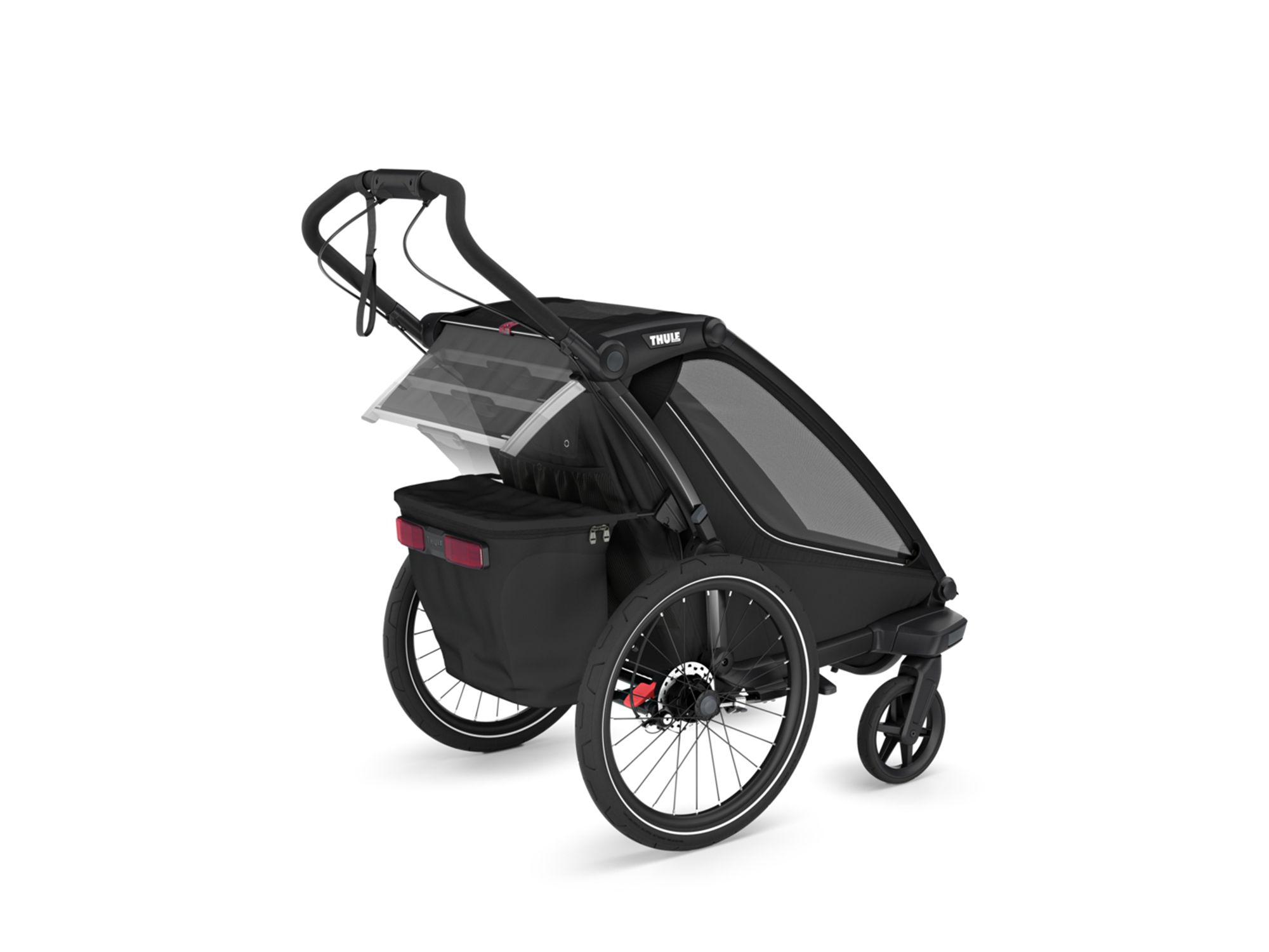Chariot Sport 2 Multisport Single Stroller, Bike Trailer, Jogger + Ski Pulk — Image 4