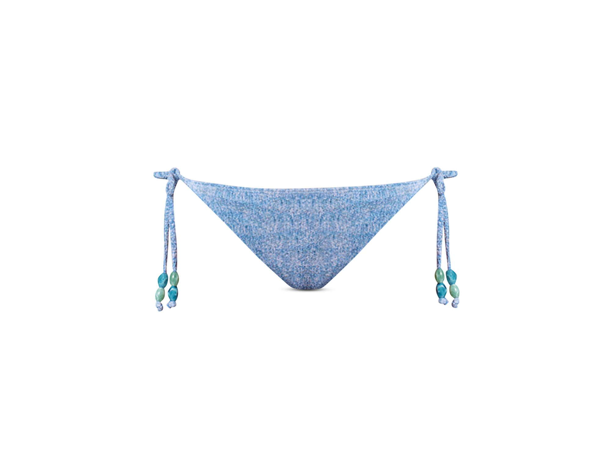 Denim Look Triangle Bikini Top & Denim Look Bikini Bottoms — Image 10