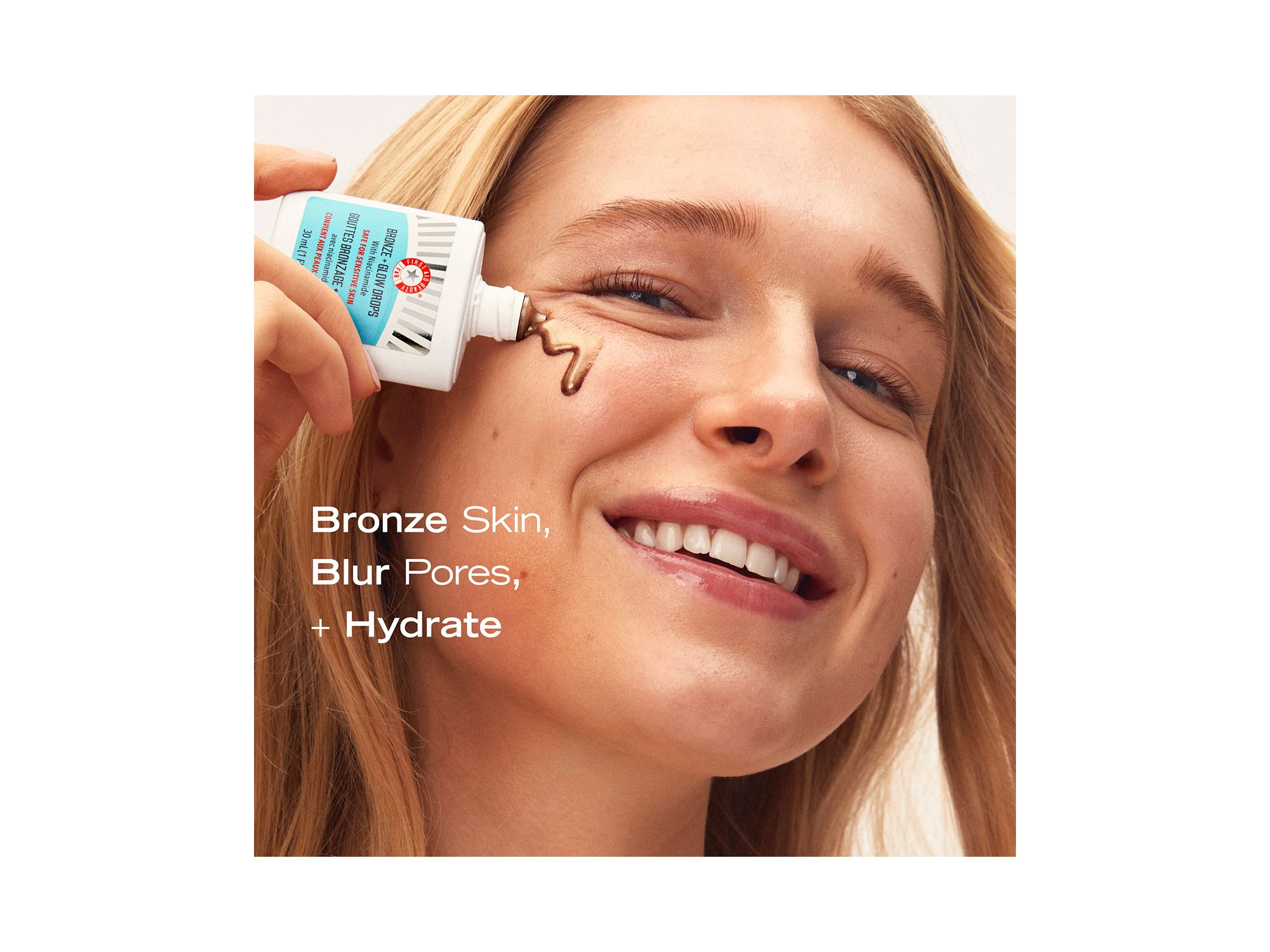 Bronze + Glow Drops with Niacinamide 1 oz. — Image 3
