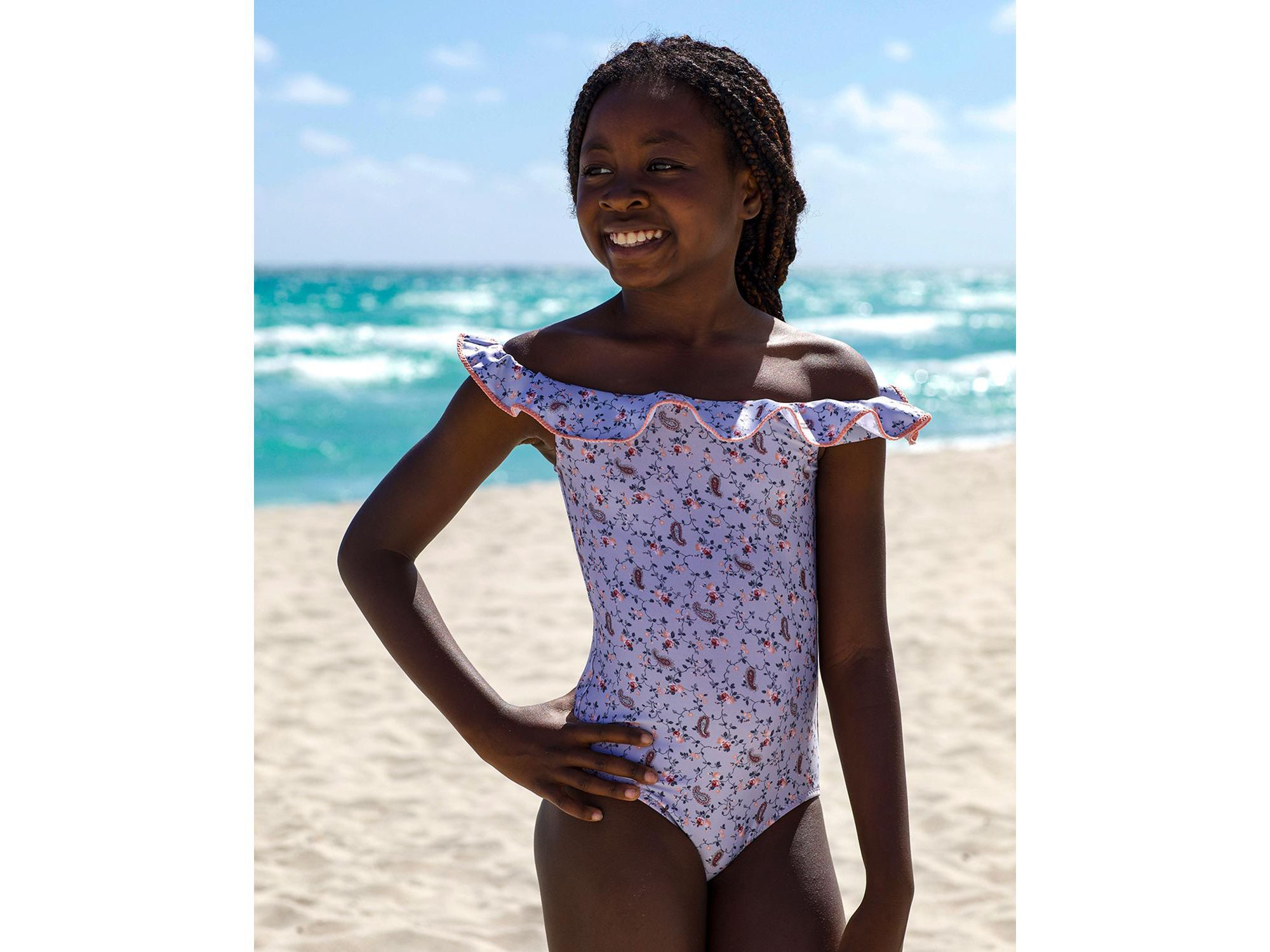 Girls' Caterina One-Piece Swimsuit - Little Kid, Big Kid — Image 4