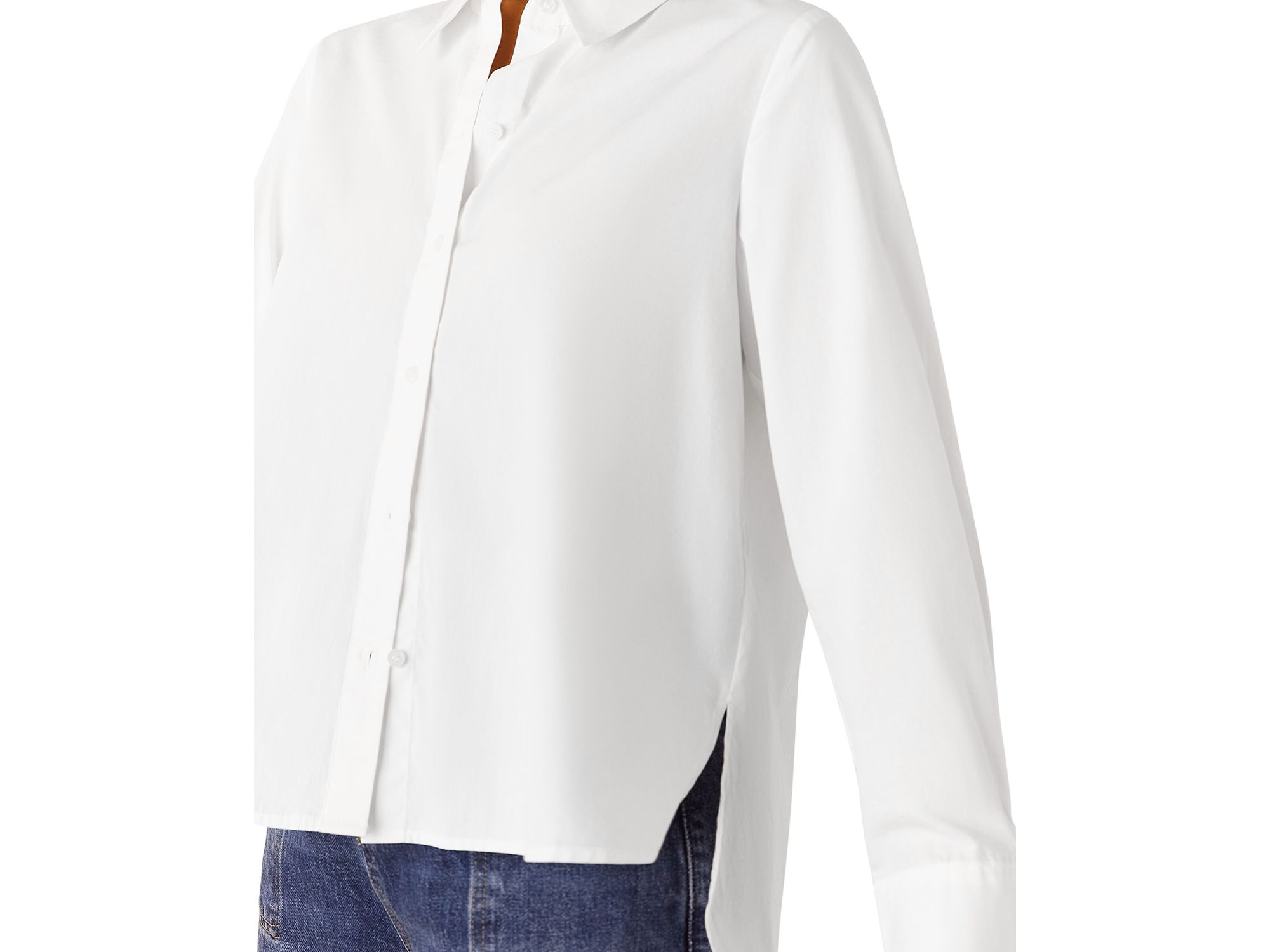 Petite Boxy Long Sleeve Shirt — Image 4