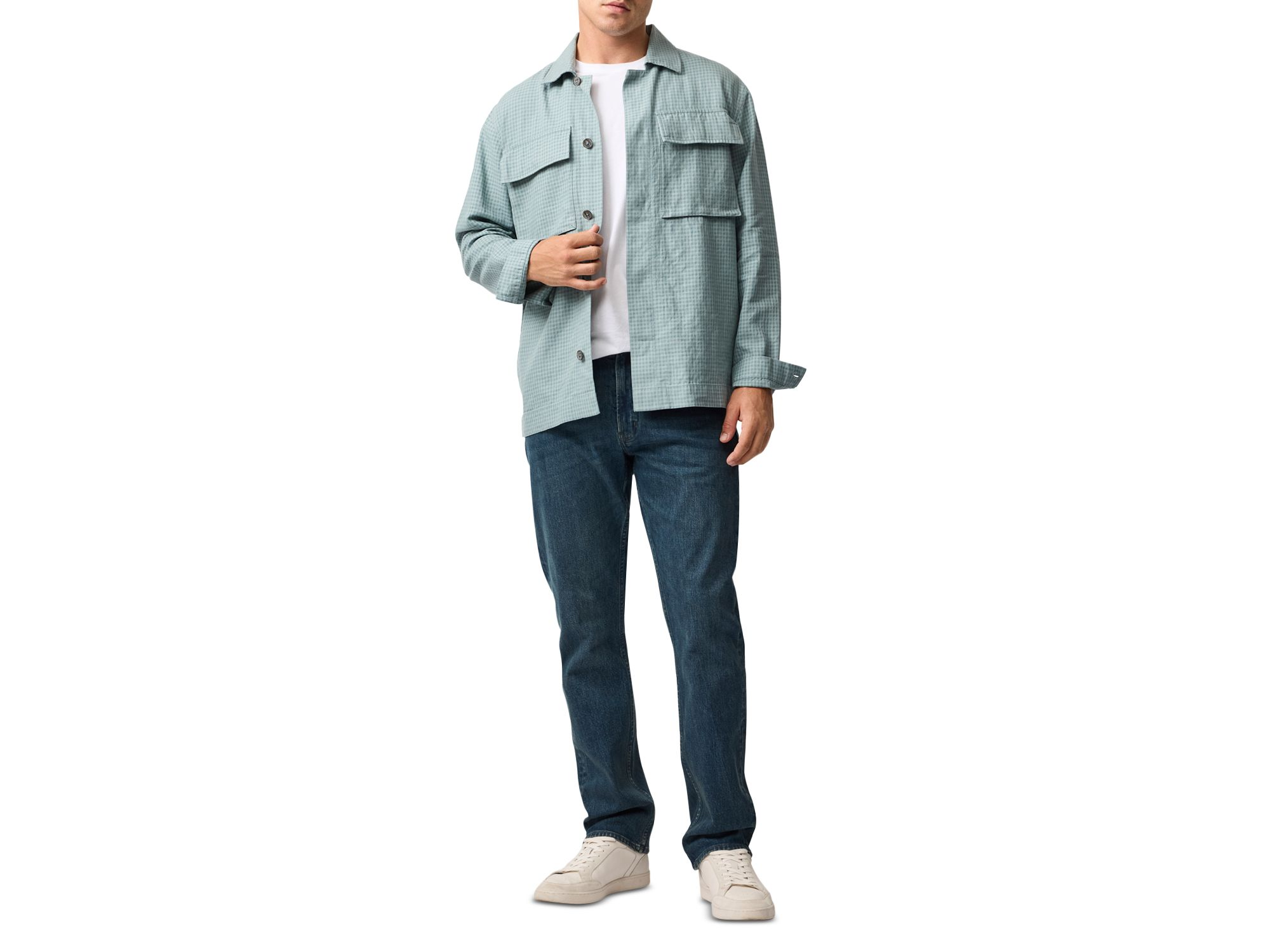 Hills Creek Linen and Cotton Relaxed Jacket — Image 6