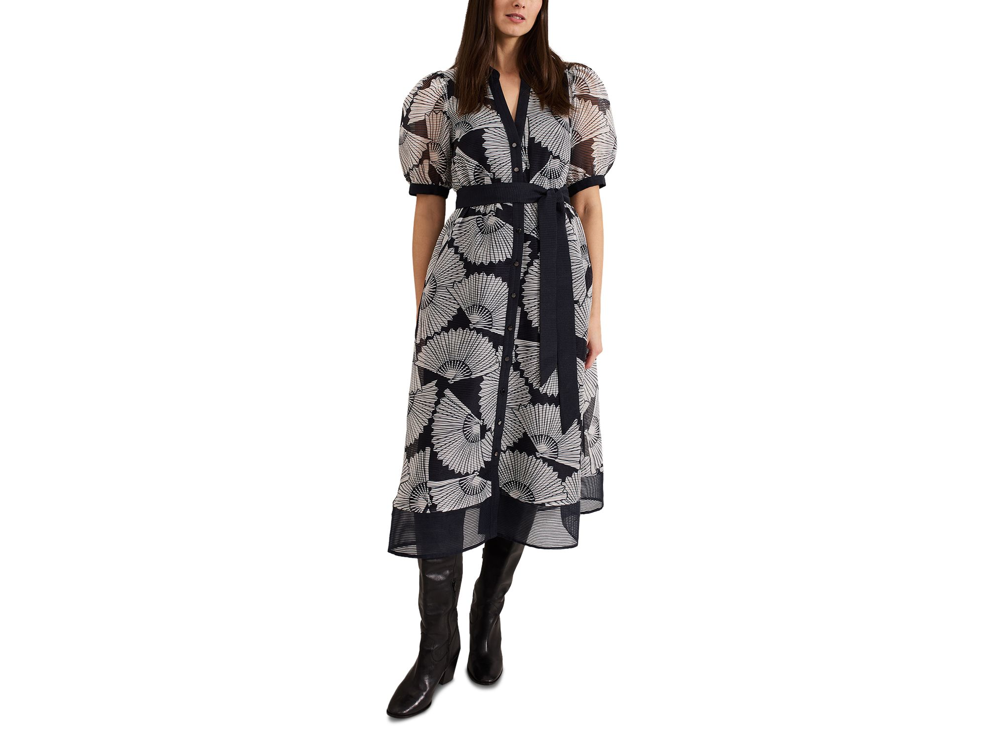 Skylar Midi Shirtdress — Image 9
