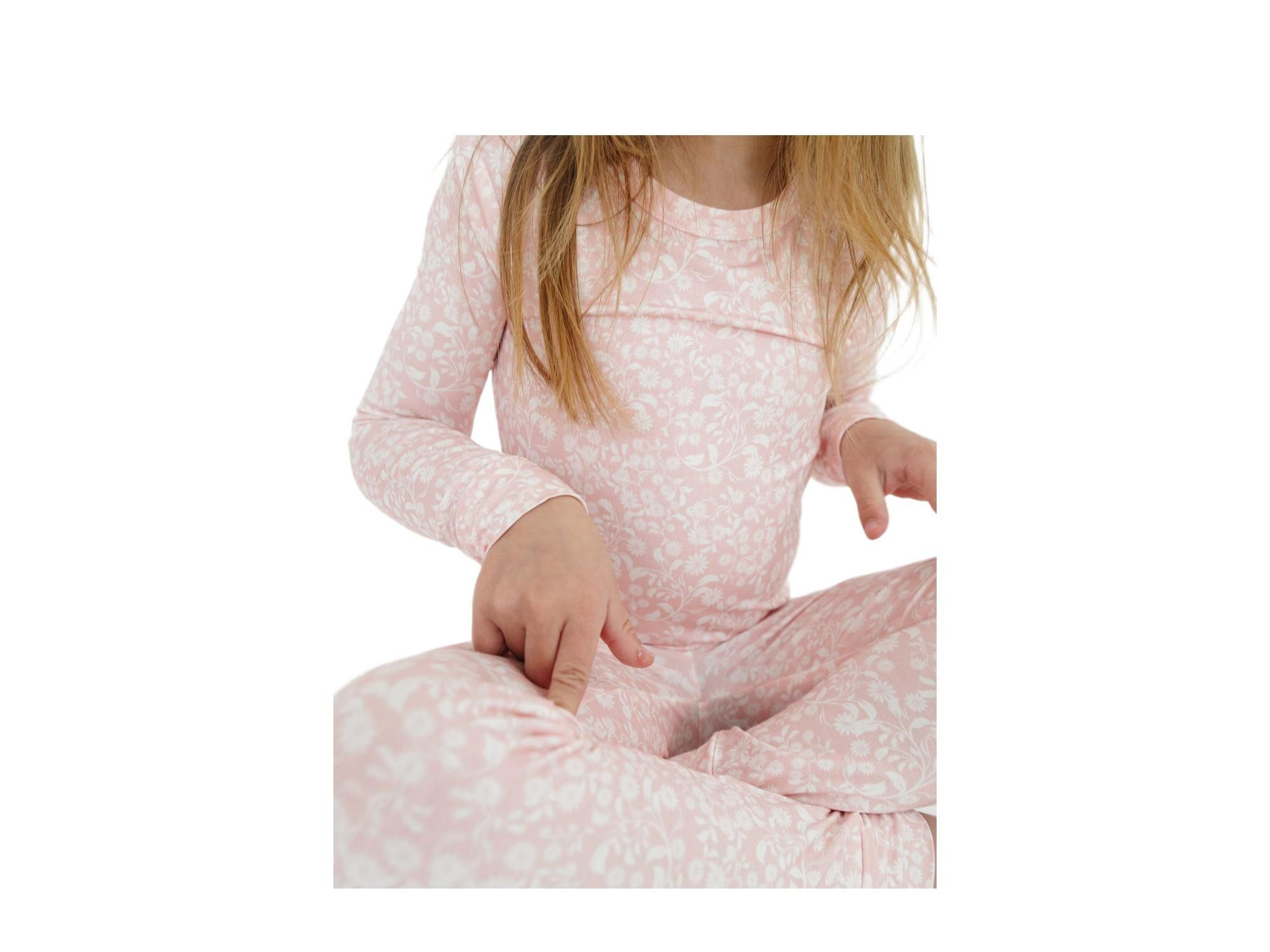 Girls' Petite Fleur Pajama Set - Baby, Little Kid — Image 5