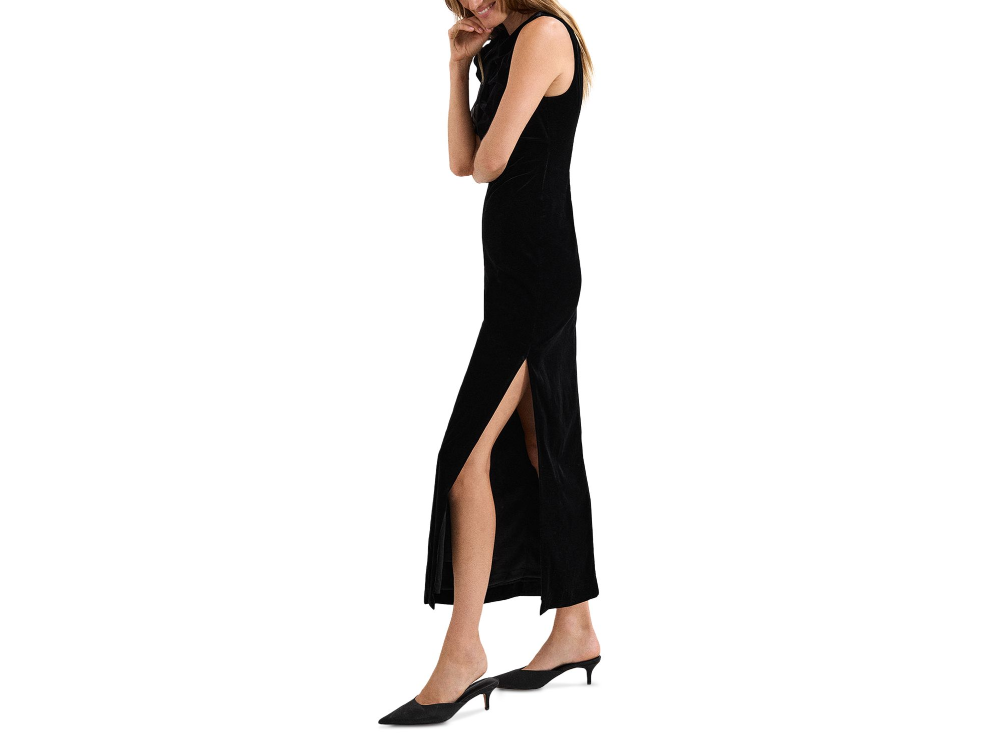 Melony Velvet Maxi Dress — Image 5