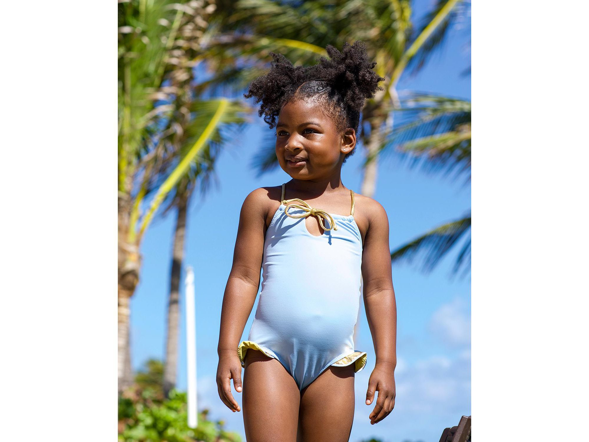 Girls' Penelope One-Piece Swimsuit - Little Kid, Big Kid — Image 3