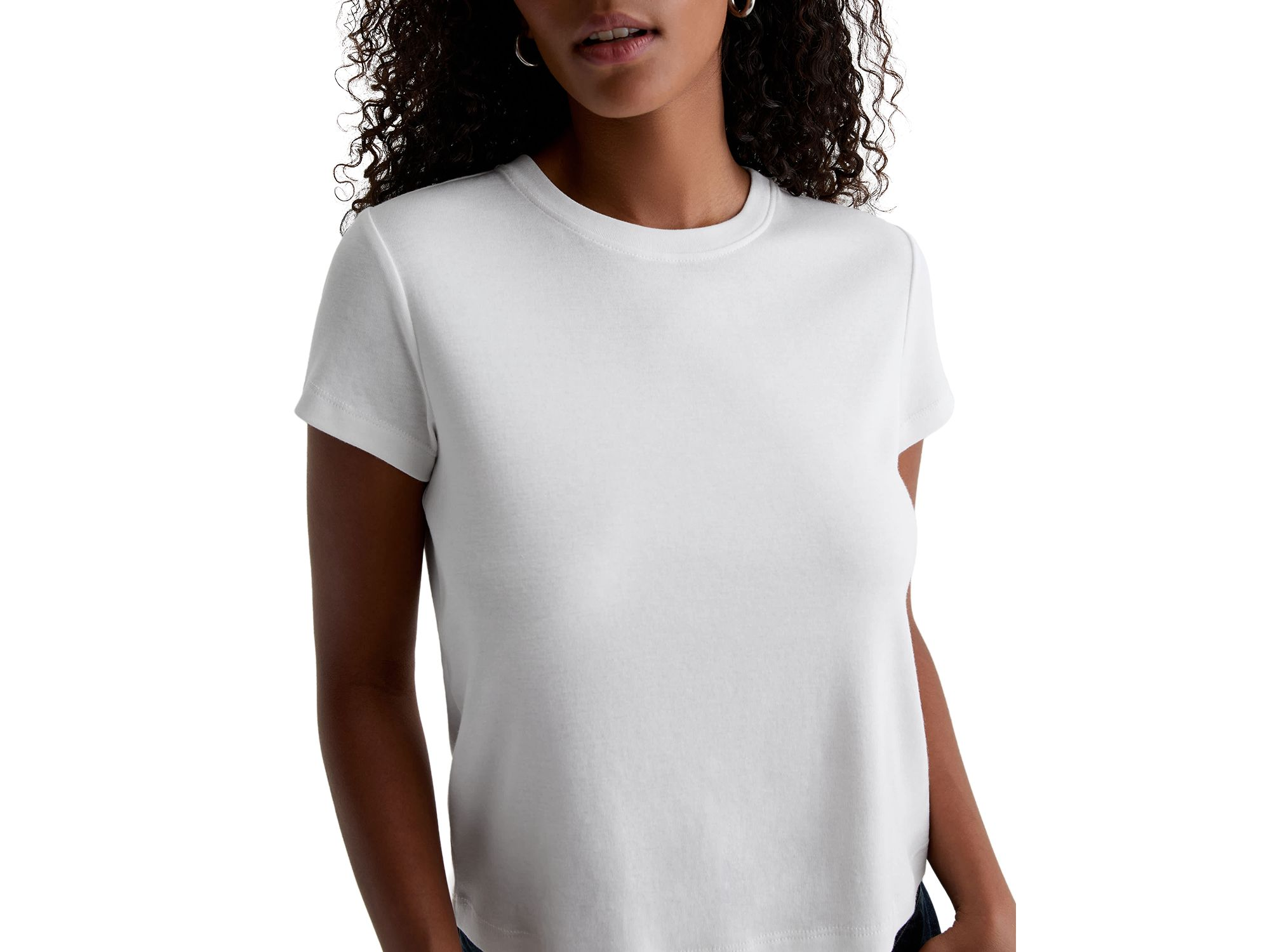 Sadie Crew Cropped Tee — Image 3