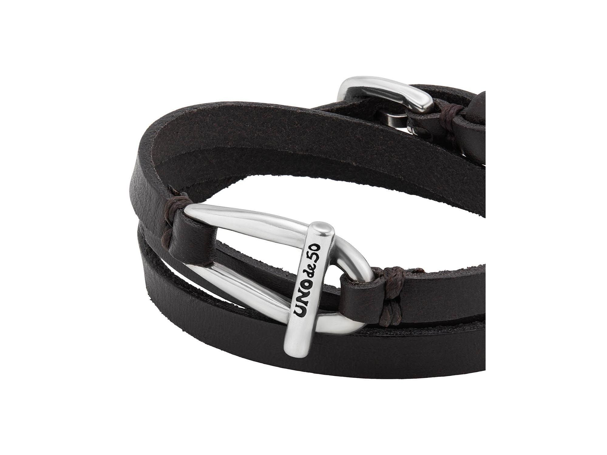 Leather Link Bracelet — Image 3