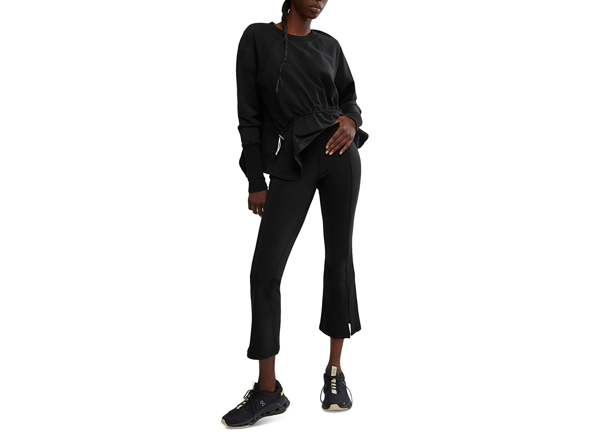 Tryouts Cropped Flare Pants — Image 7
