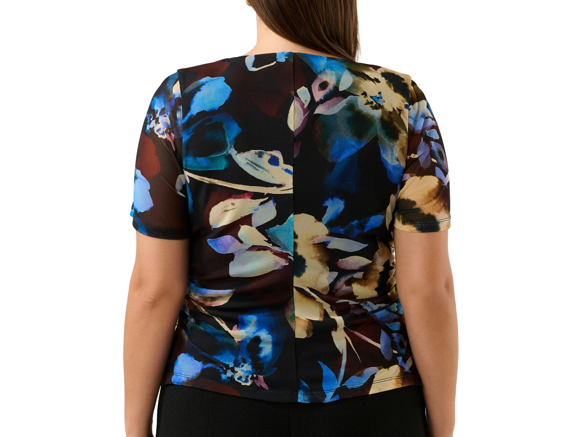 Cleo Mesh Printed Top — Image 3
