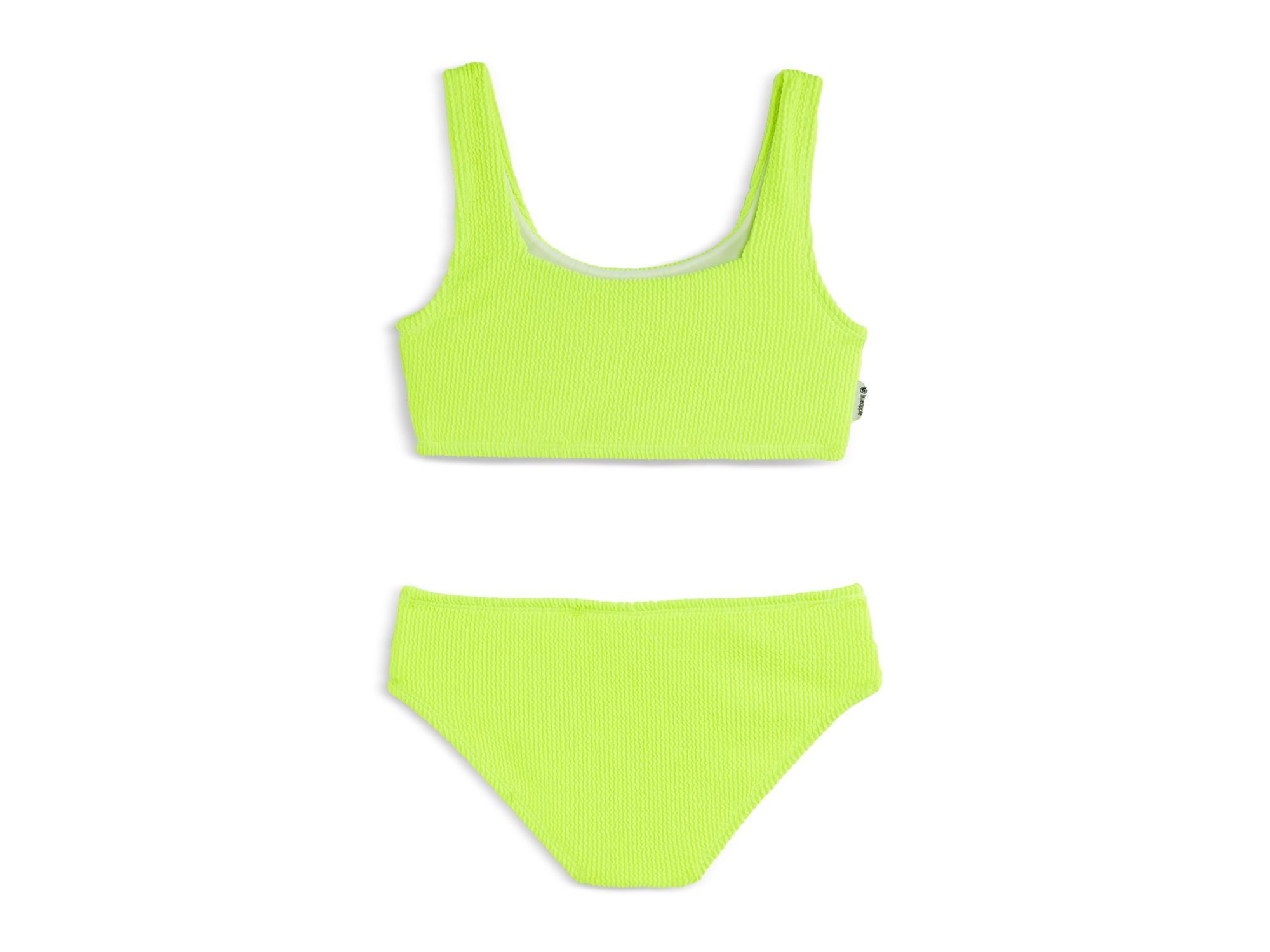 Girls' Fay Crinkle Square Neck Two Piece Swimsuit - Little Kid, Big Kid — Image 4