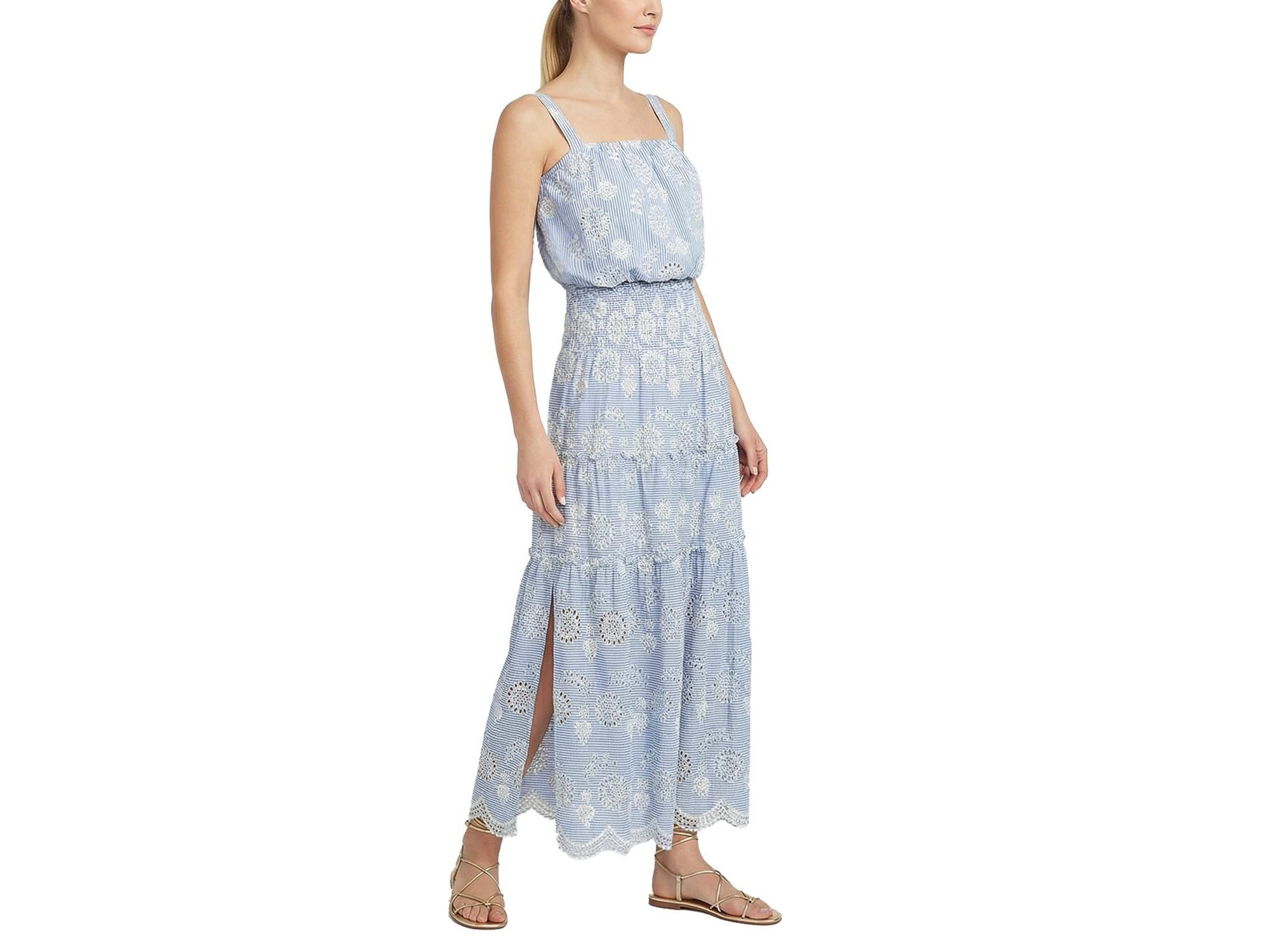 Dani Eyelet Bubble Crop Top — Image 9