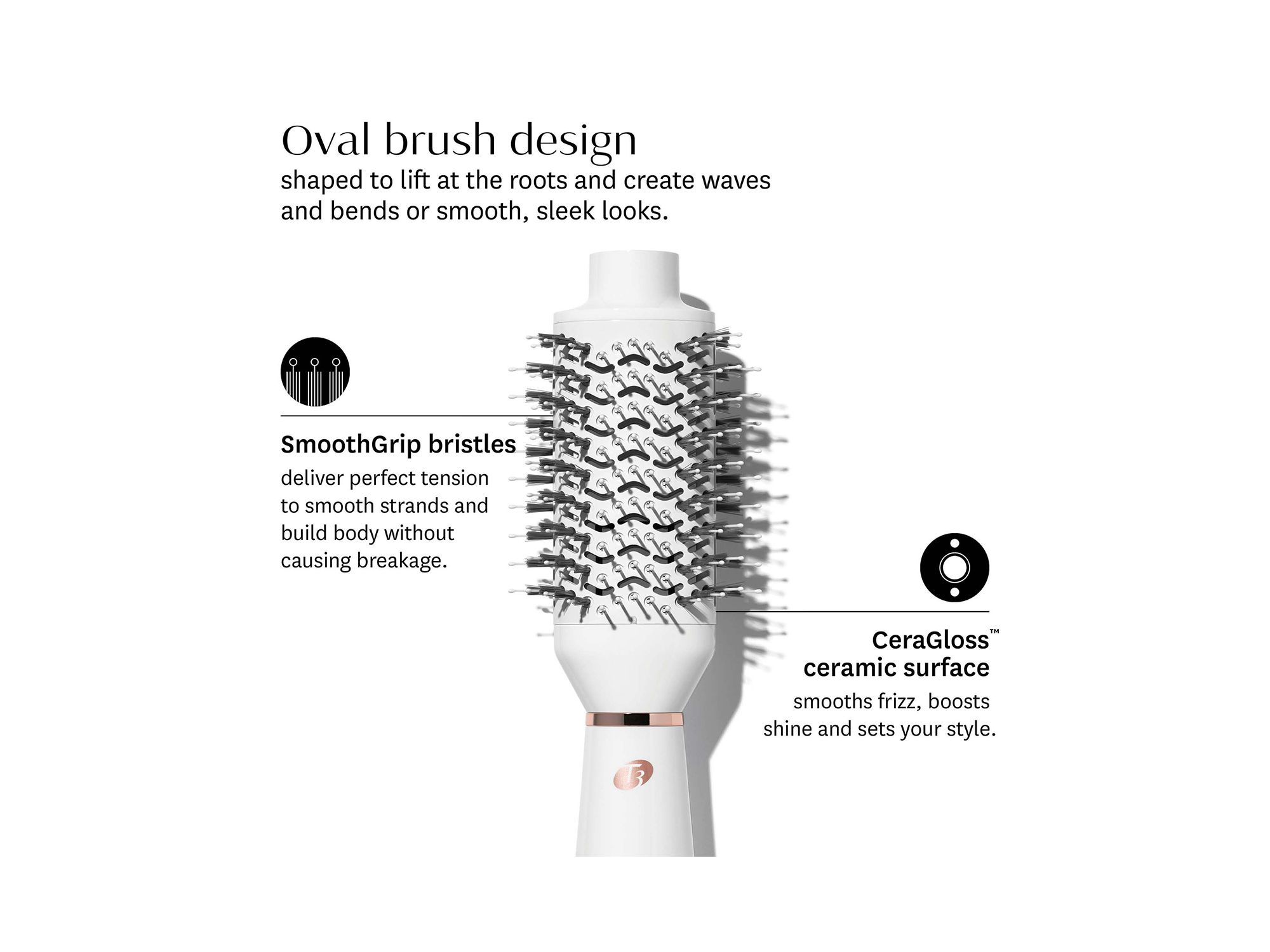 AireBrush One Step Smoothing & Volumizing Hair Dryer Brush — Image 9