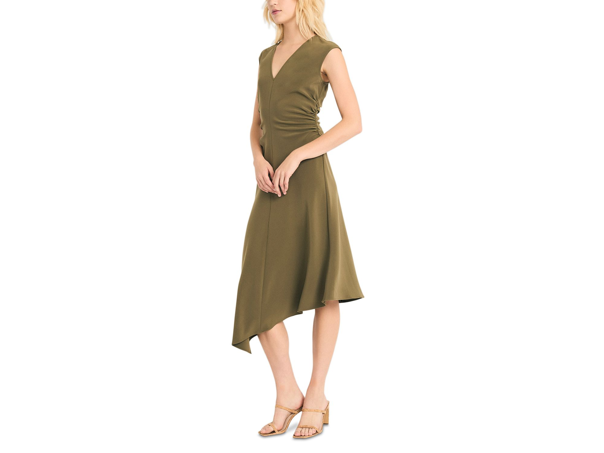 Asymmetrical Midi Dress — Image 3