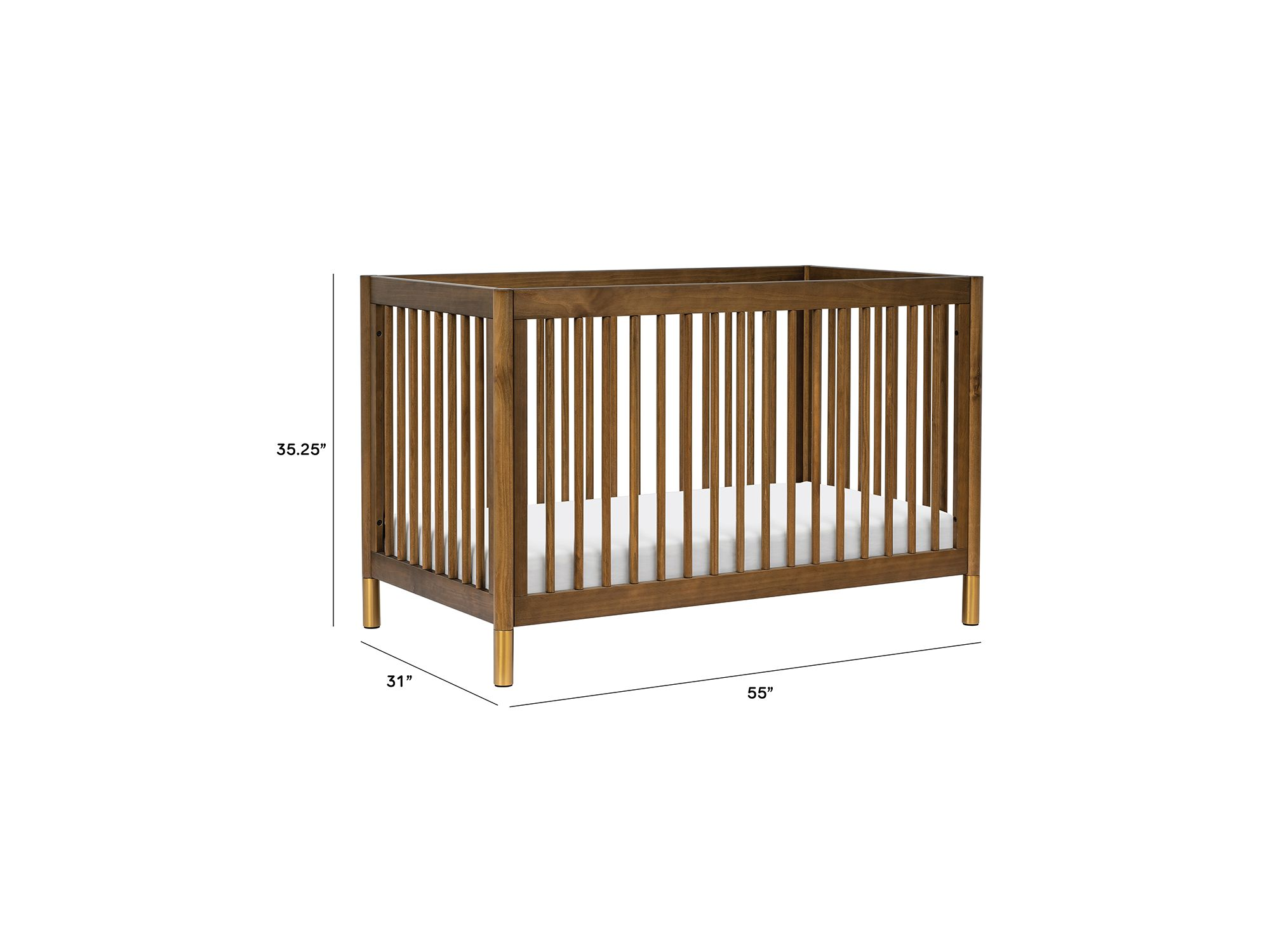 Gelato 4-in-1 Convertible Crib & Toddler Bed Conversion Kit — Image 9