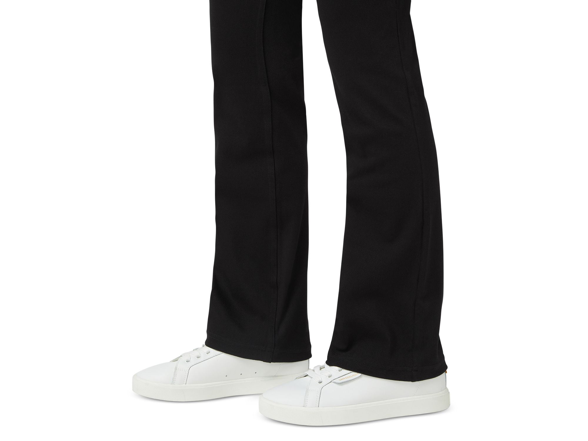 Ultra Soft High Rise Denim Baby Bootcut Leggings — Image 3