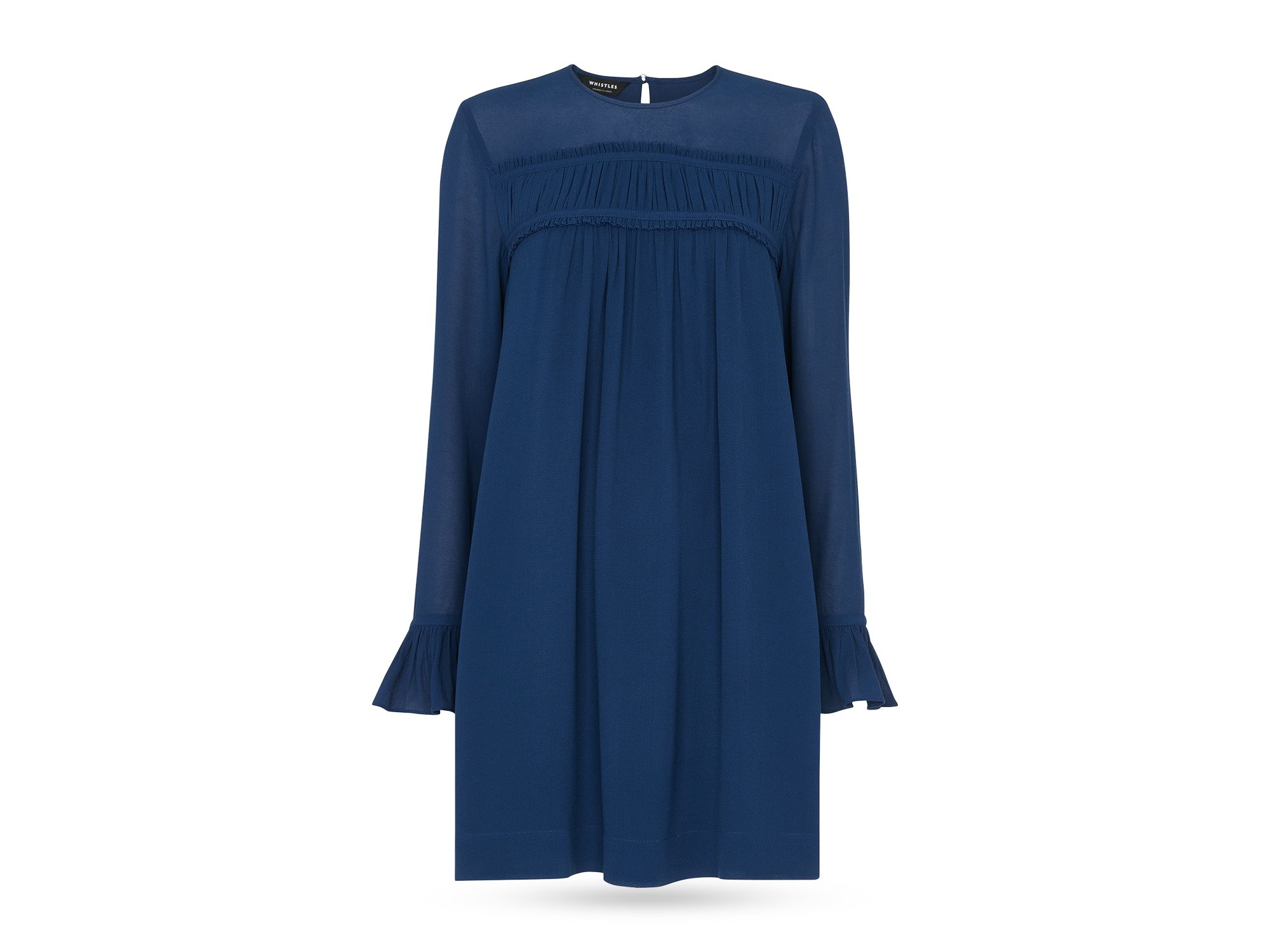 Jemma Ruched Panel Mini Dress — Image 4