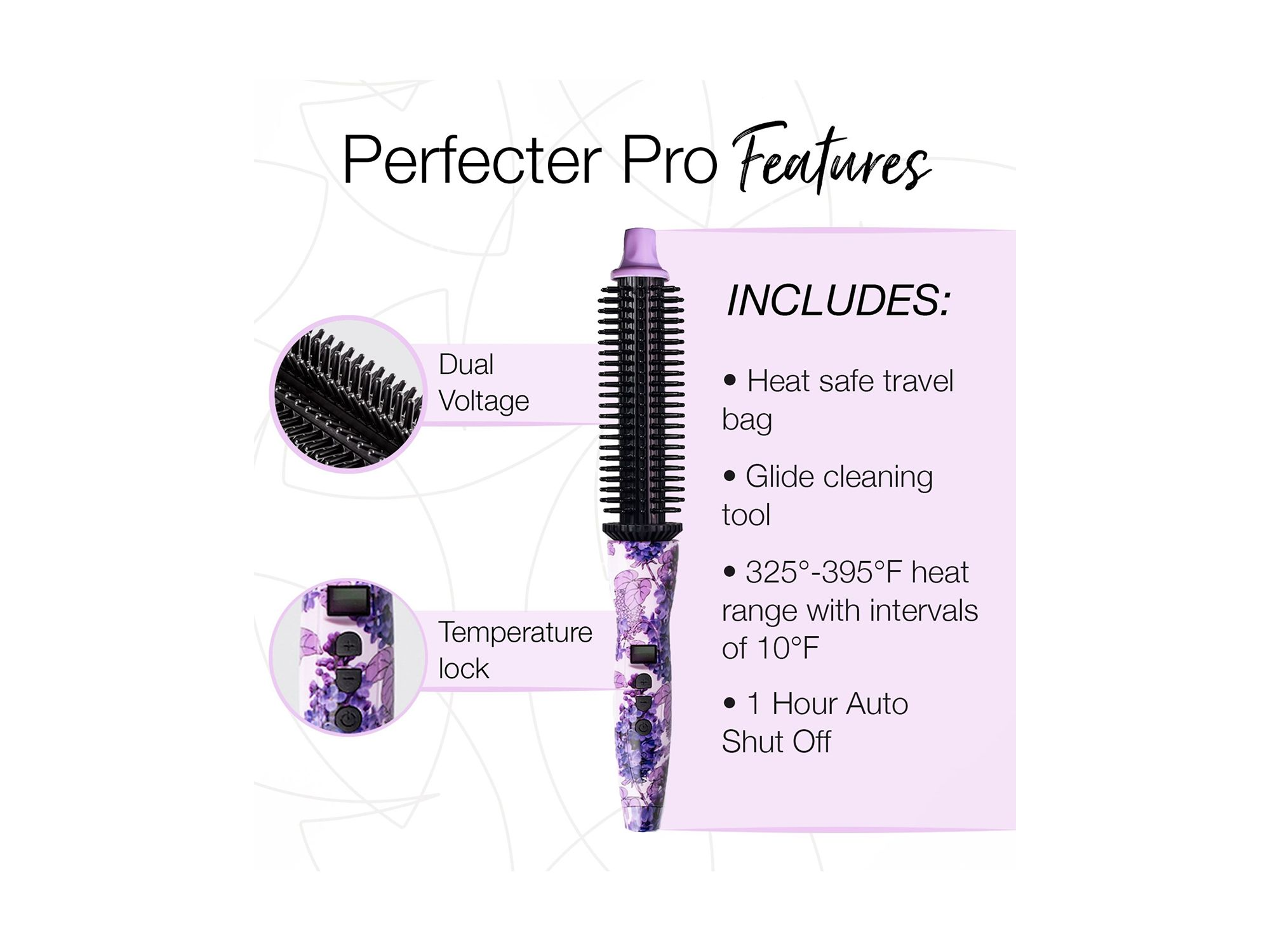 Perfecter Pro Heated Round Brush - Rose Gold Chrome — Image 8
