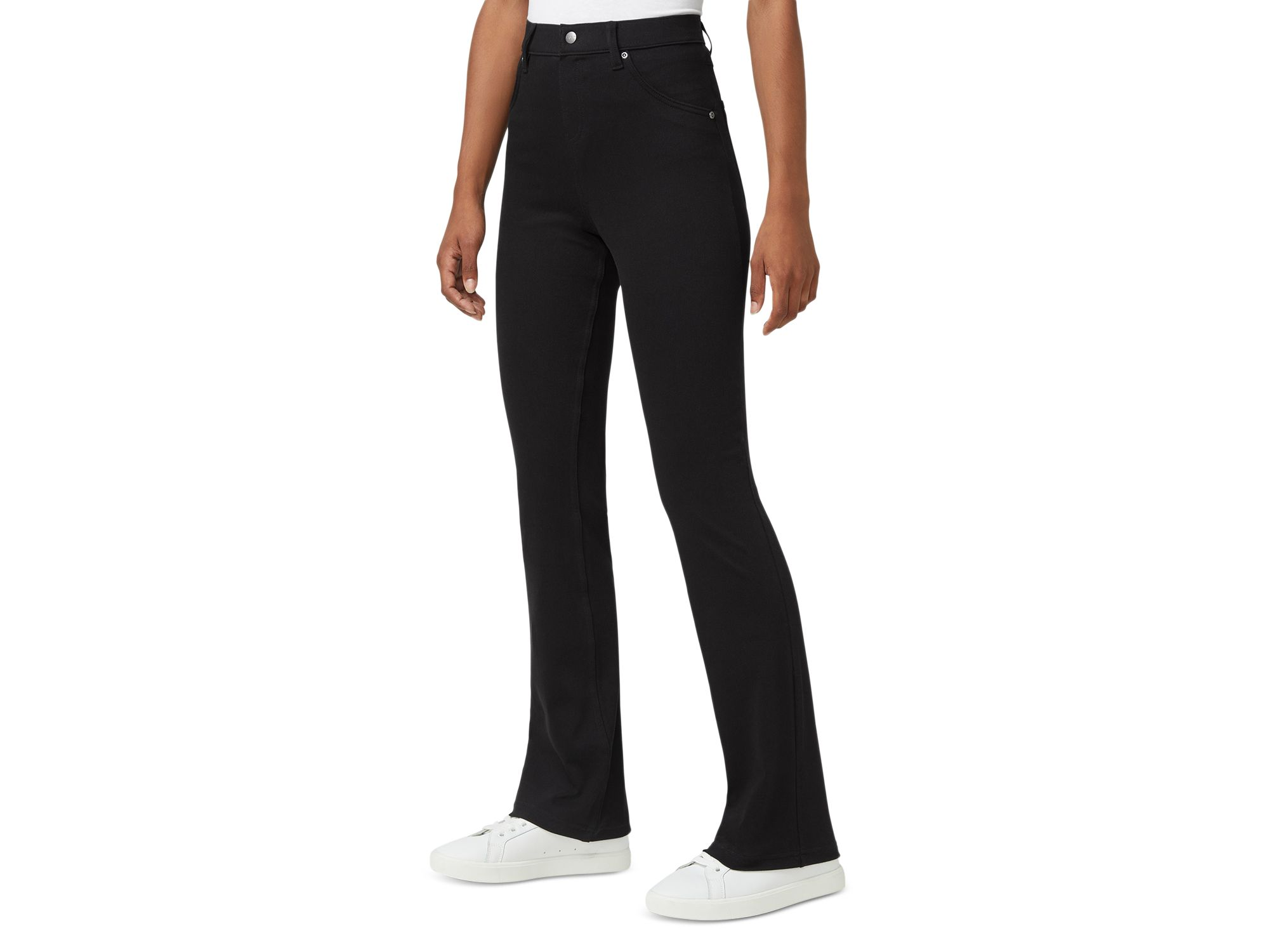 Ultra Soft High Rise Denim Baby Bootcut Leggings — Image 4
