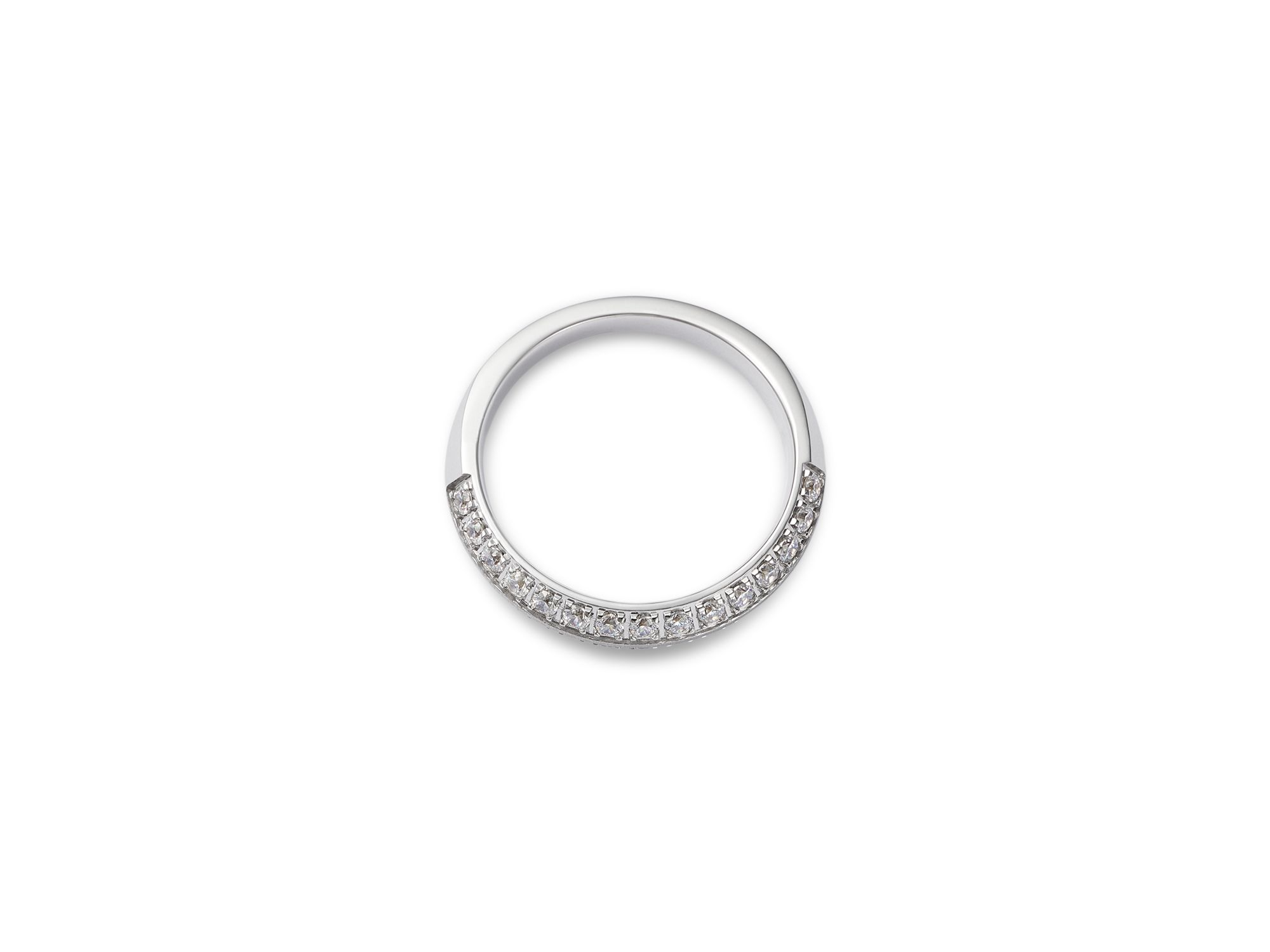 14K White Gold Diamond Ring, 0.50 tcw — Image 3