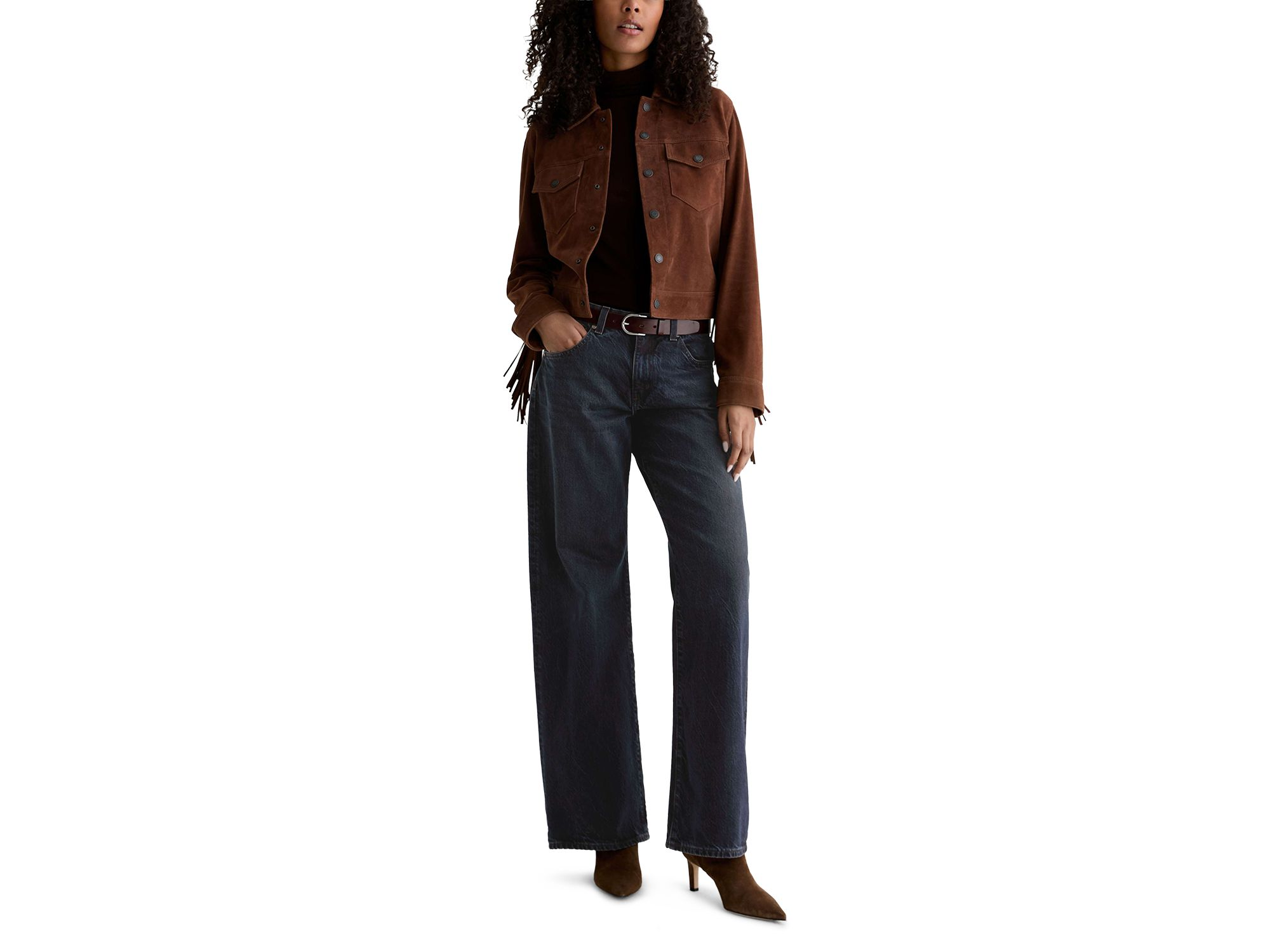 Adria Low Rise Wide Leg Jeans in 2 Years Prose — Image 8