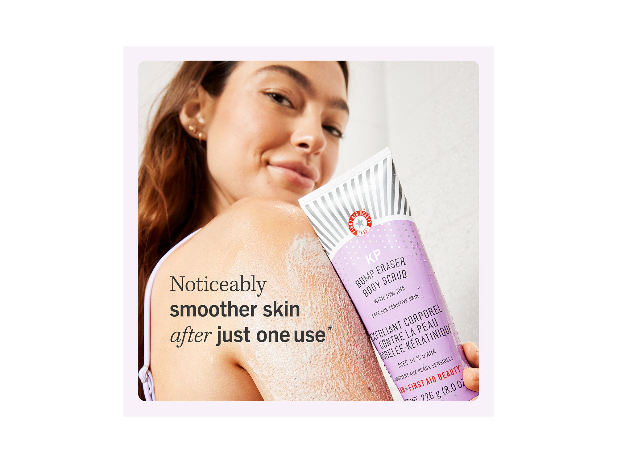 KP Bump Eraser Body Scrub with 10% AHA - Body Exfoliant for Keratosis Pilaris — Image 4