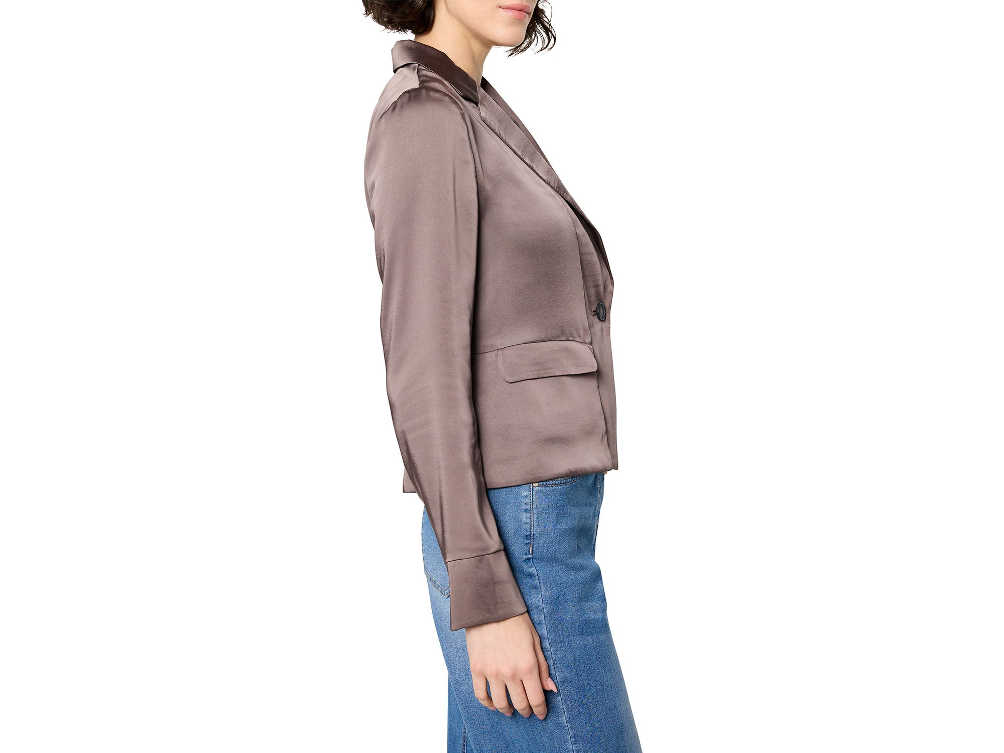 Day Gloss Tuxedo Jacket — Image 3