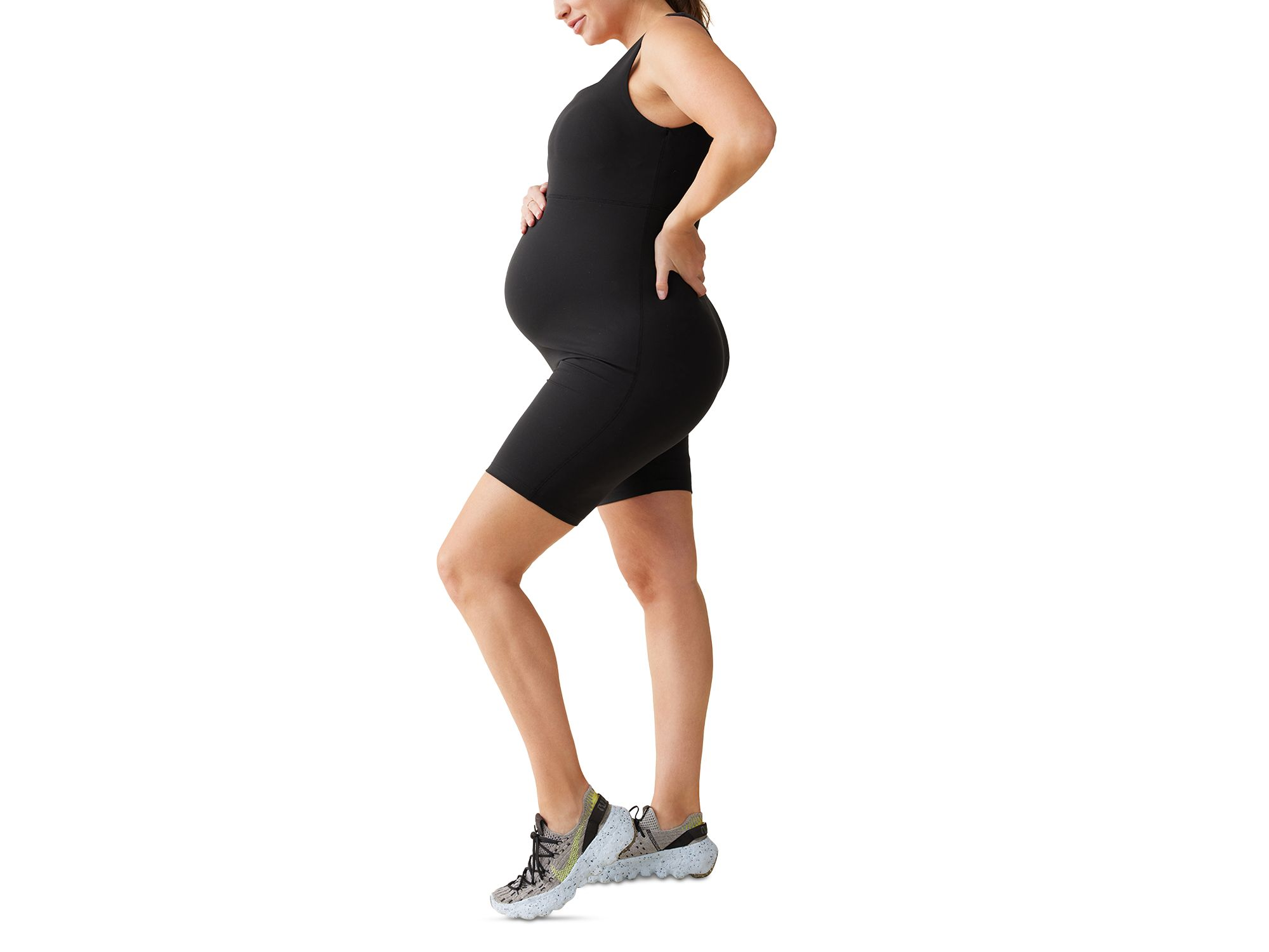 Short Maternity Unitard — Image 3