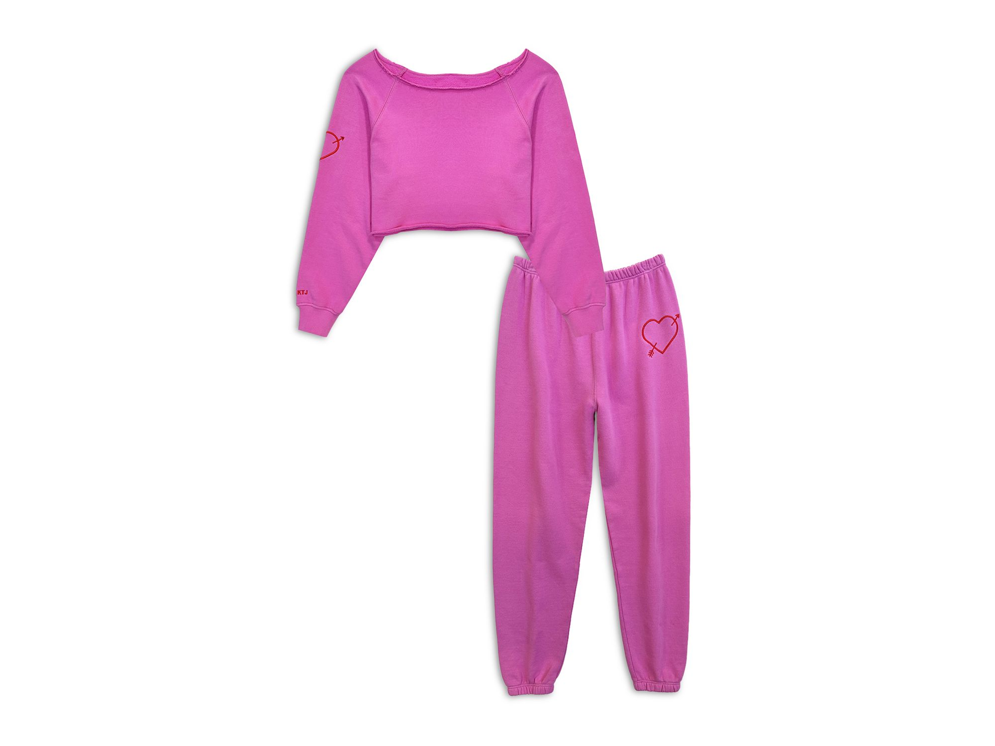 Girls' Shane Off Shoulder Cropped Sweatshirt - Big Kid — Image 4