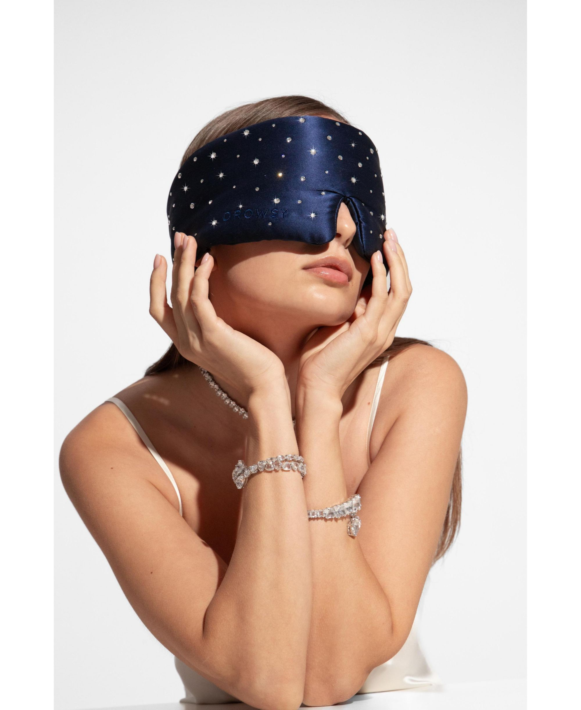 Swarovski Silk Sleep Mask — Image 3